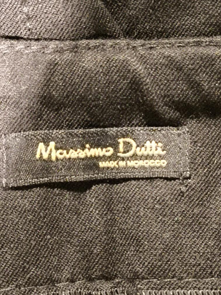 Massimo Dutti Women's Midi Skirt UK 12 Black Viscose - Image 5
