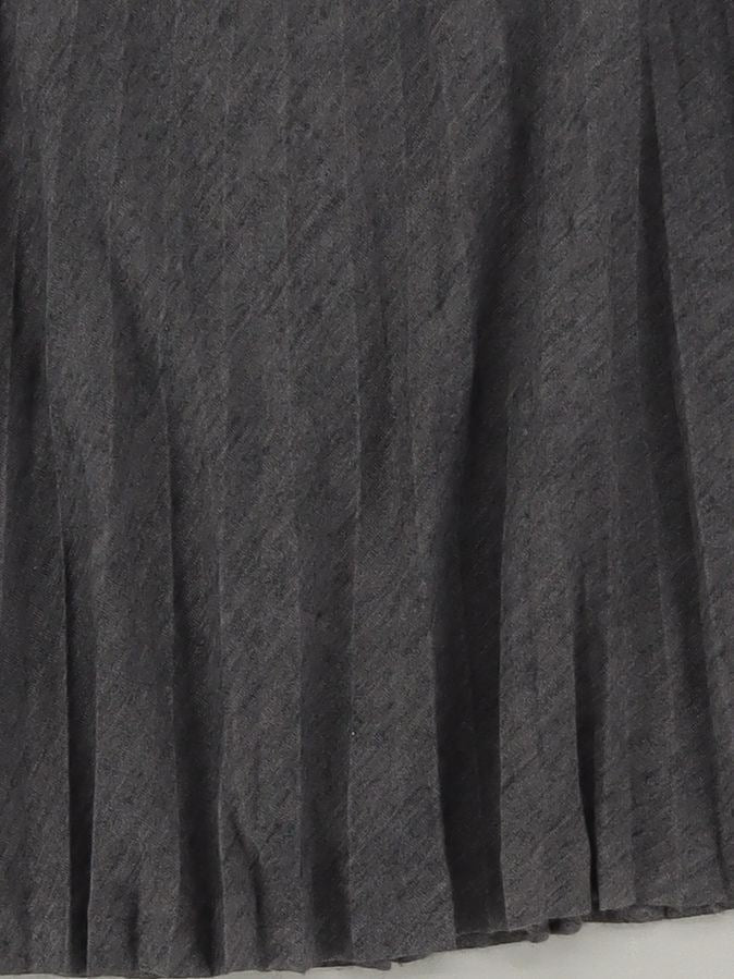 Massimo Dutti Women's Mini Skirt L Grey 100% Polyester Short Mini - Image 4