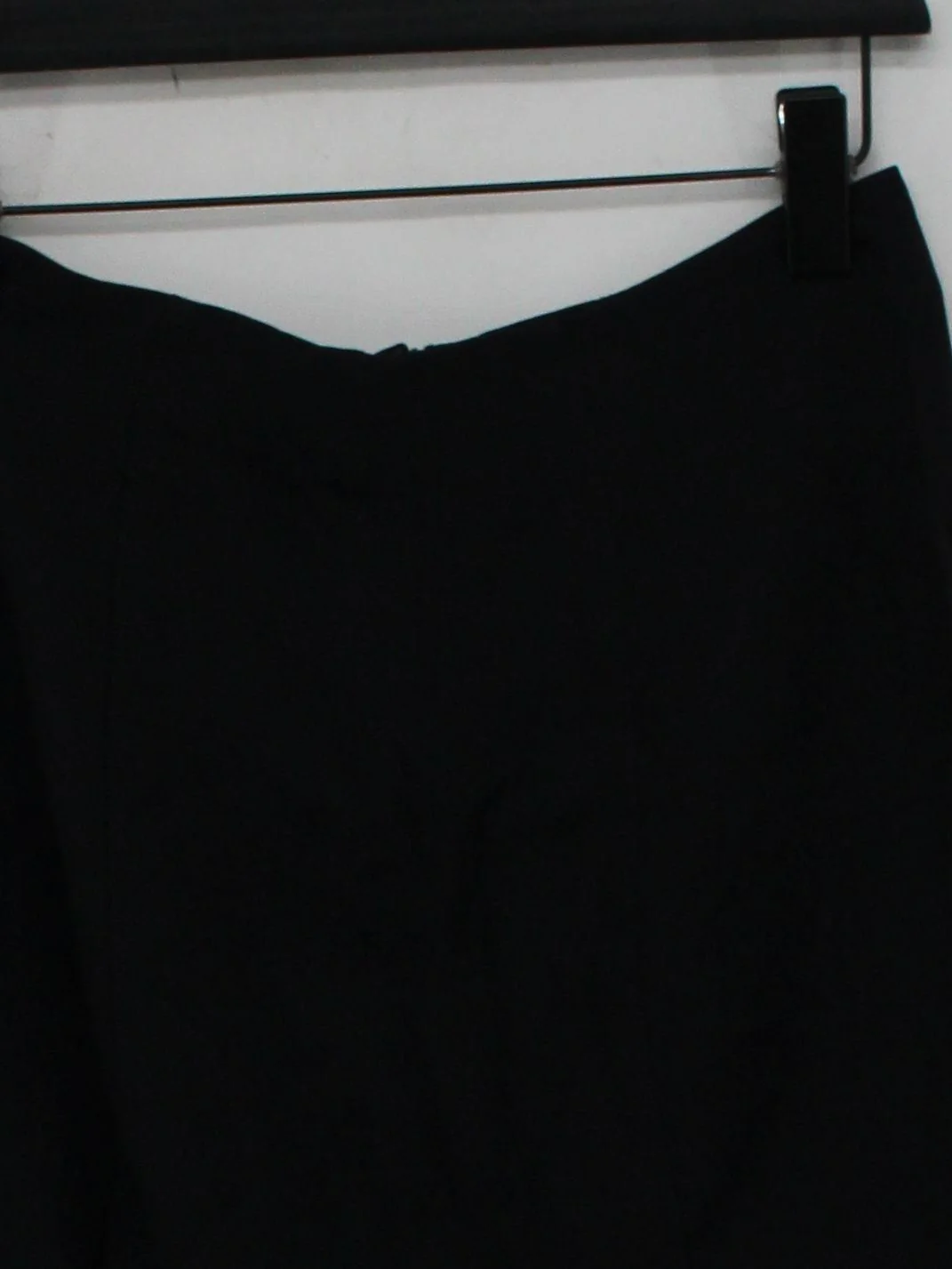 Massimo Dutti Women's Mini Skirt M Black Polyester with Elastane Short Mini - Image 3