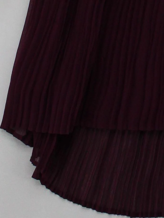 Massimo Dutti Women's Mini Skirt UK 8 Purple 100% Other Short Mini - Image 4