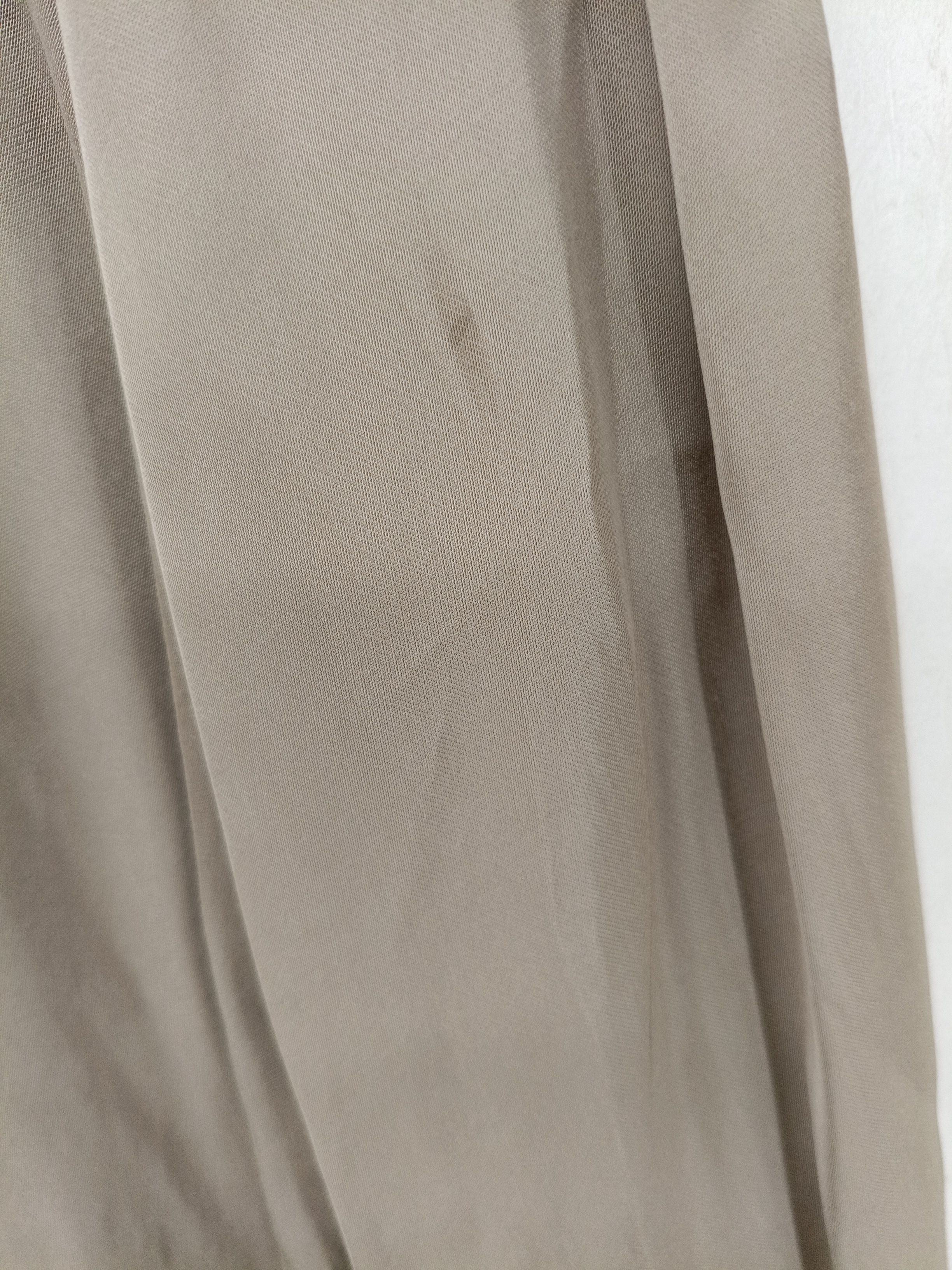 Massimo Dutti Women's Shirt M Tan 100% Viscose Long Sleeve Collared Basic - Image 5