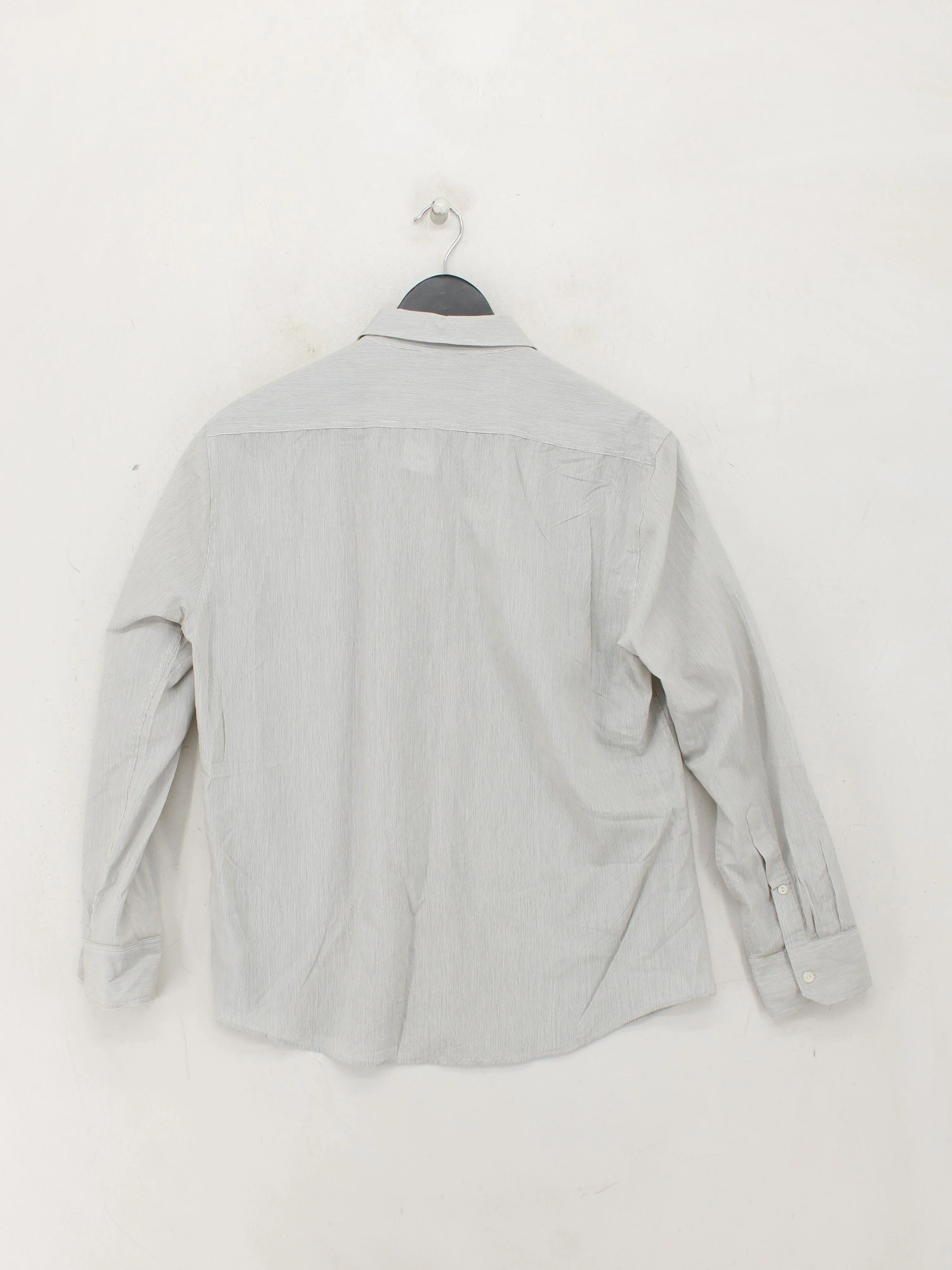 Massimo Dutti Women's Shirt M White Viscose with Polyamide Basic - Image 2
