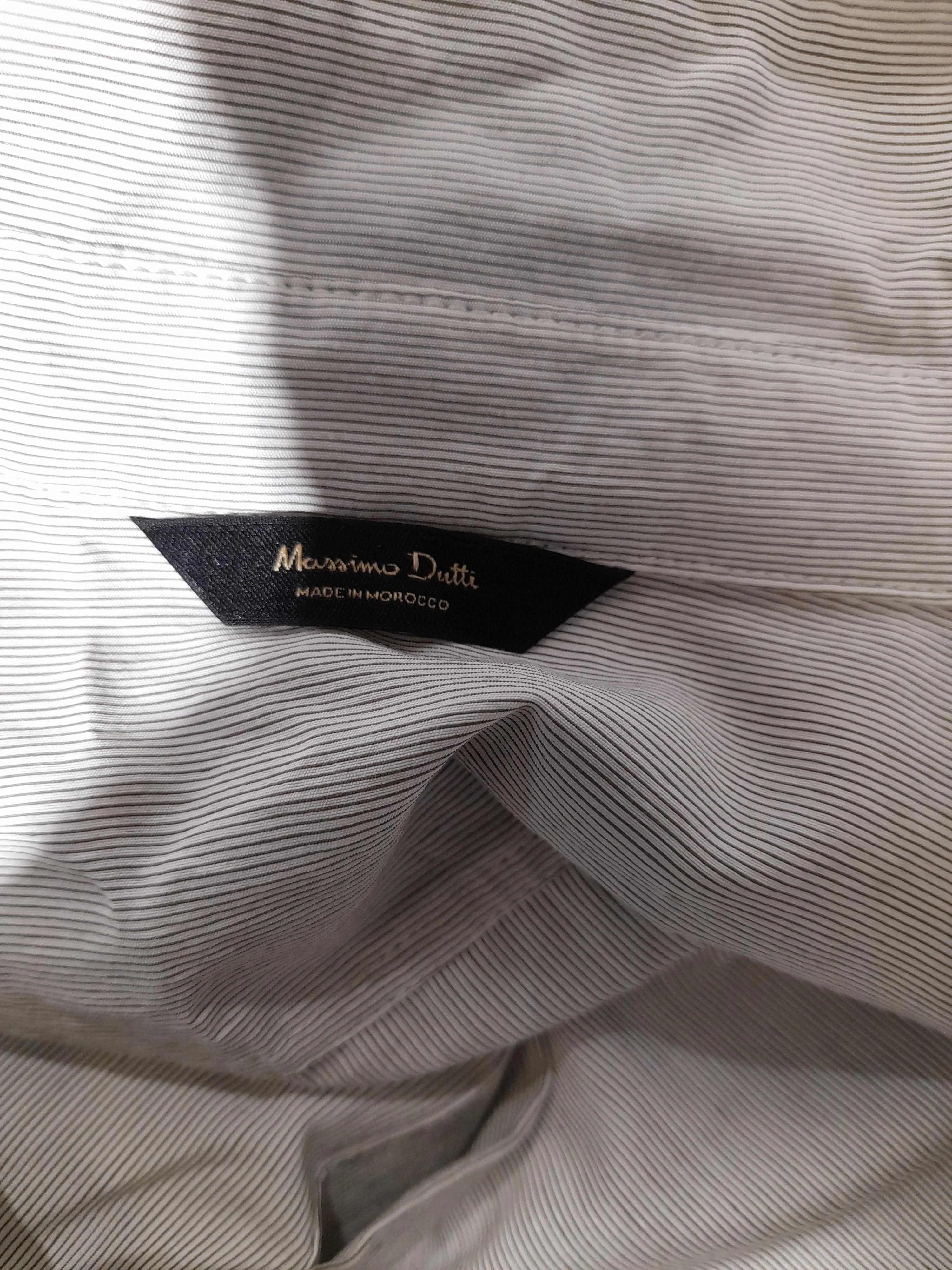 Massimo Dutti Women's Shirt M White Viscose with Polyamide Basic - Image 5