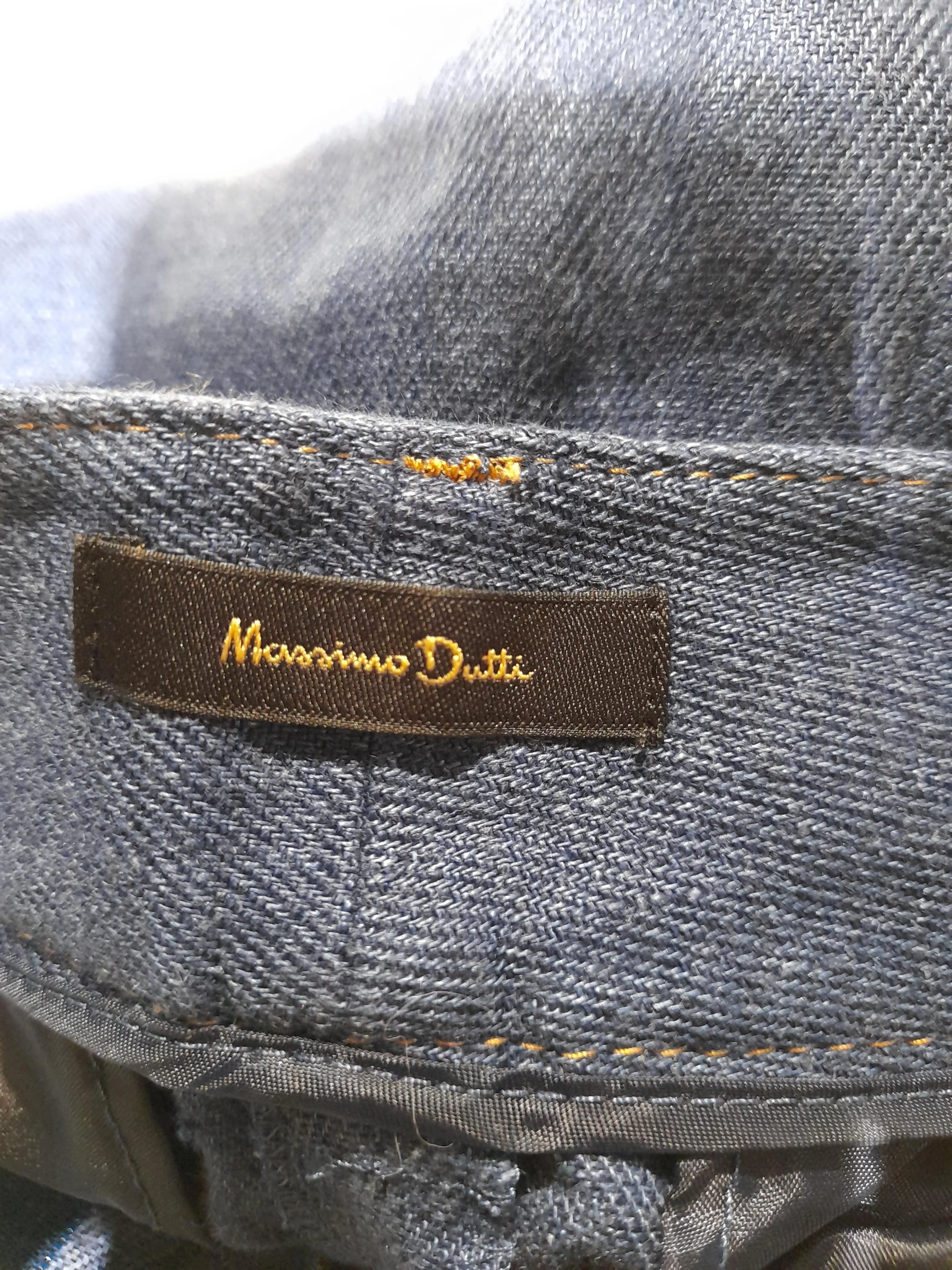 Massimo Dutti Women's Shorts UK 12 Blue Linen with Polyester Cargo - Image 5