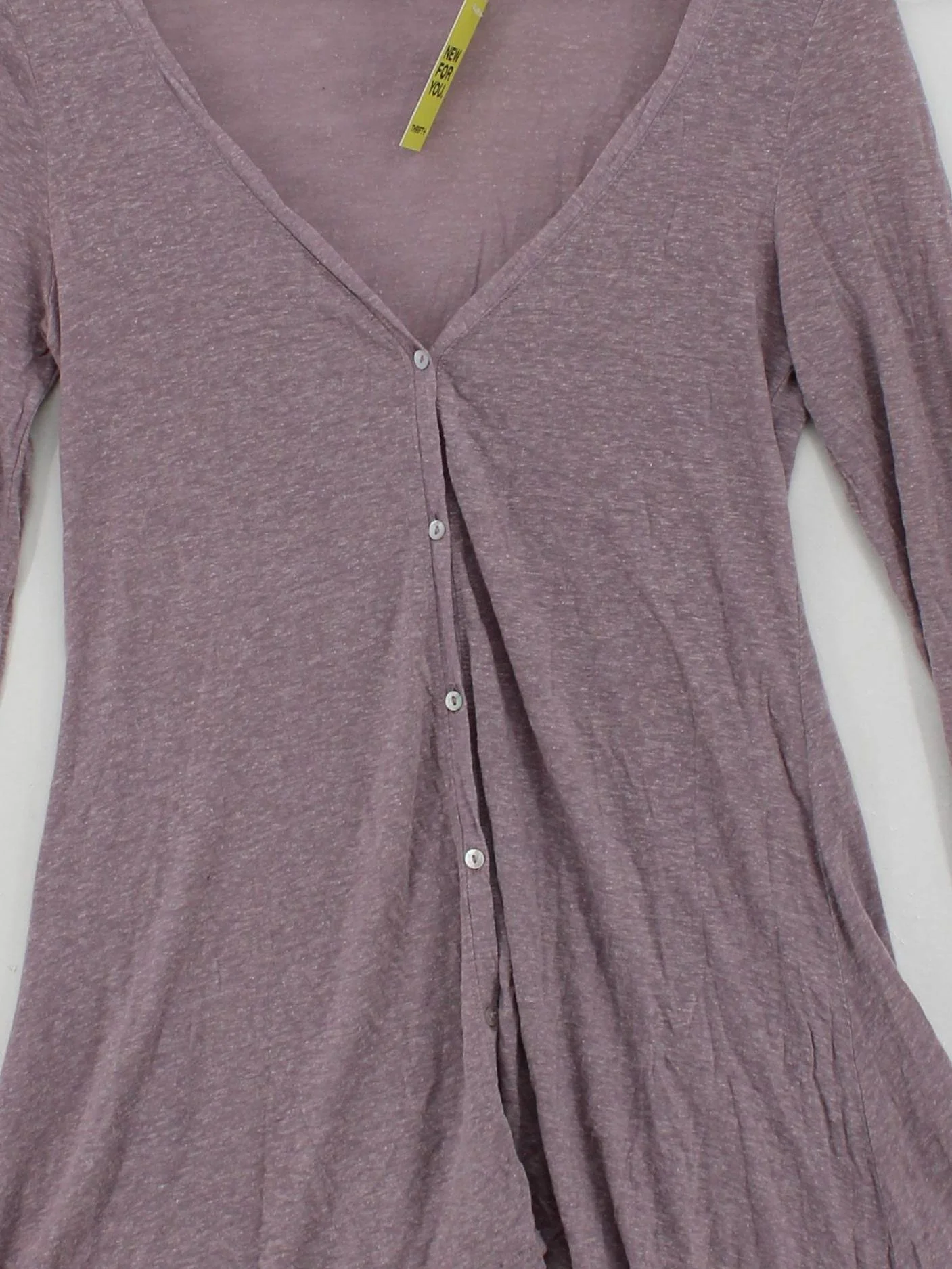 Massimo Dutti Women's Top S Grey Lyocell Modal with Linen Jersey - Image 3