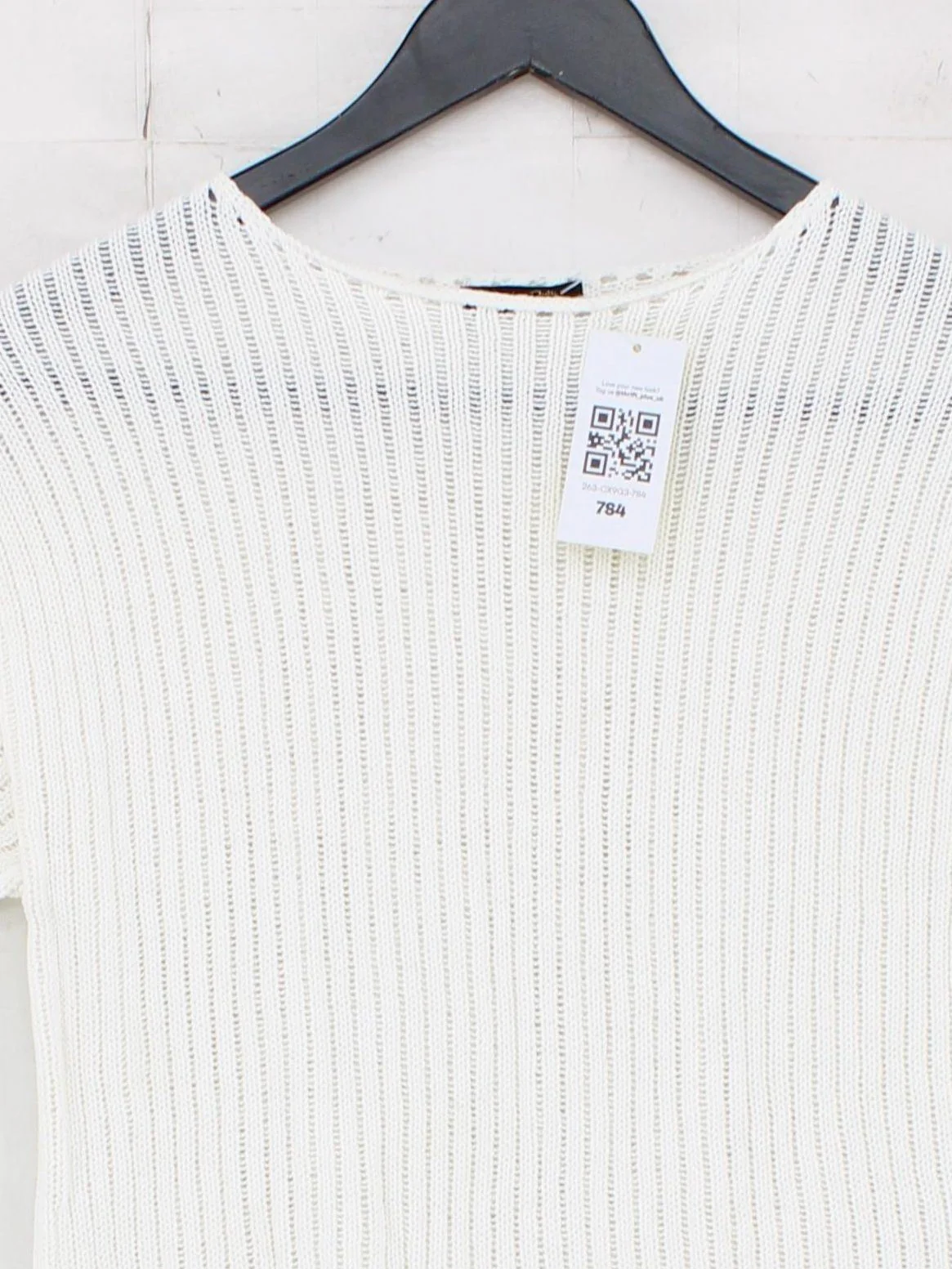 Massimo Dutti Women's Top XS White Viscose with Polyester Basic - Image 3