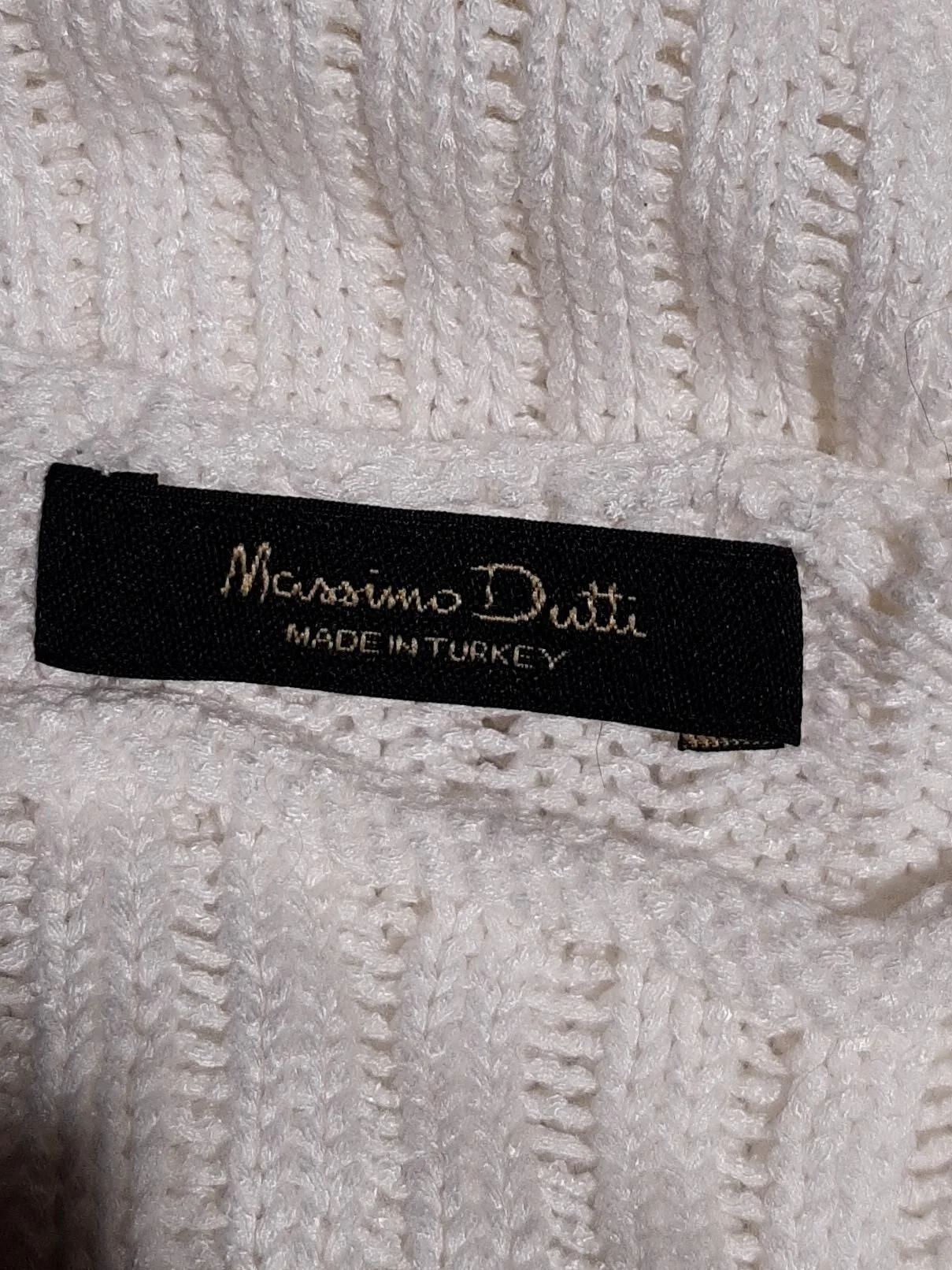 Massimo Dutti Women's Top XS White Viscose with Polyester Basic - Image 5