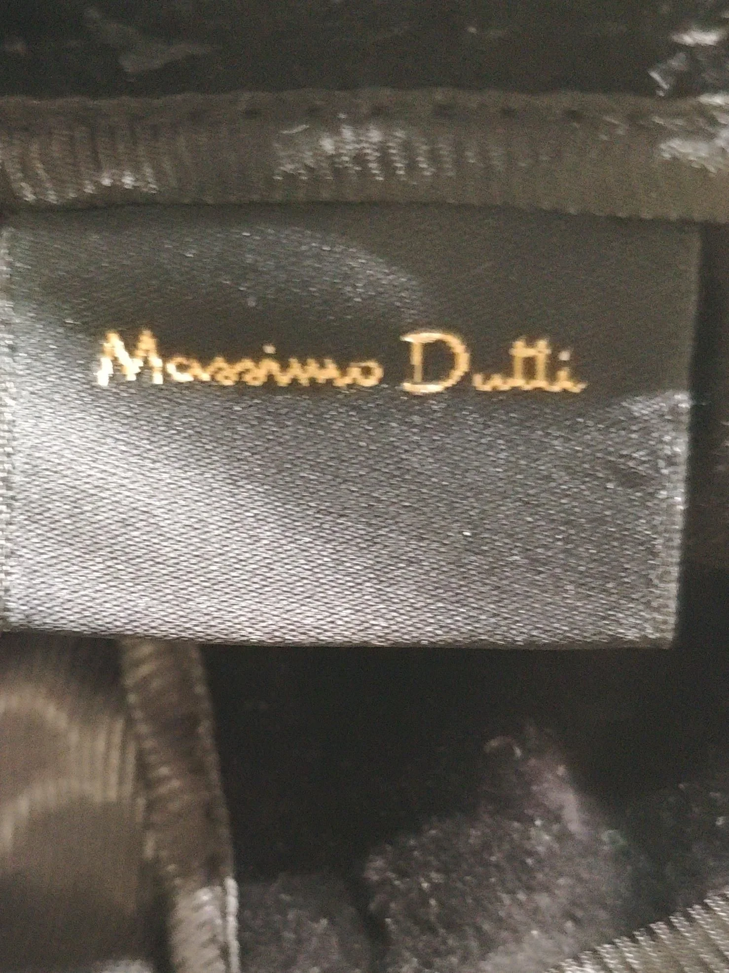 Massimo Dutti Women's Trousers UK 10 Black Viscose - Image 5