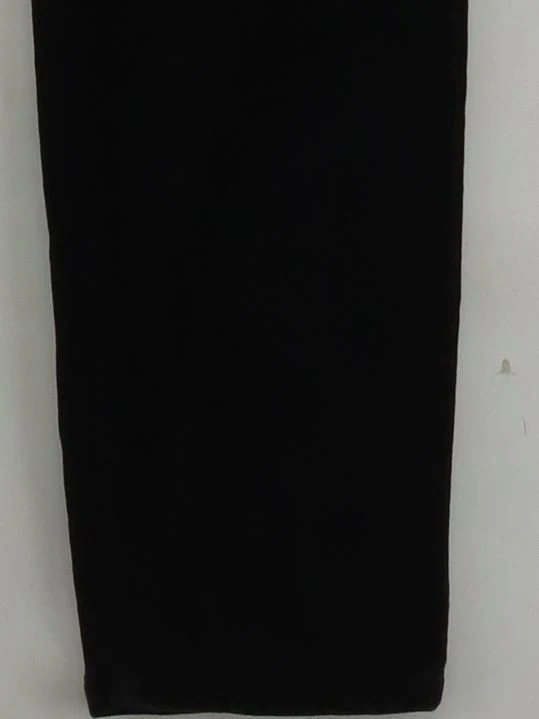 Massimo Dutti Women's Trousers UK 12 Black 100% Other Straight Chino - Image 4