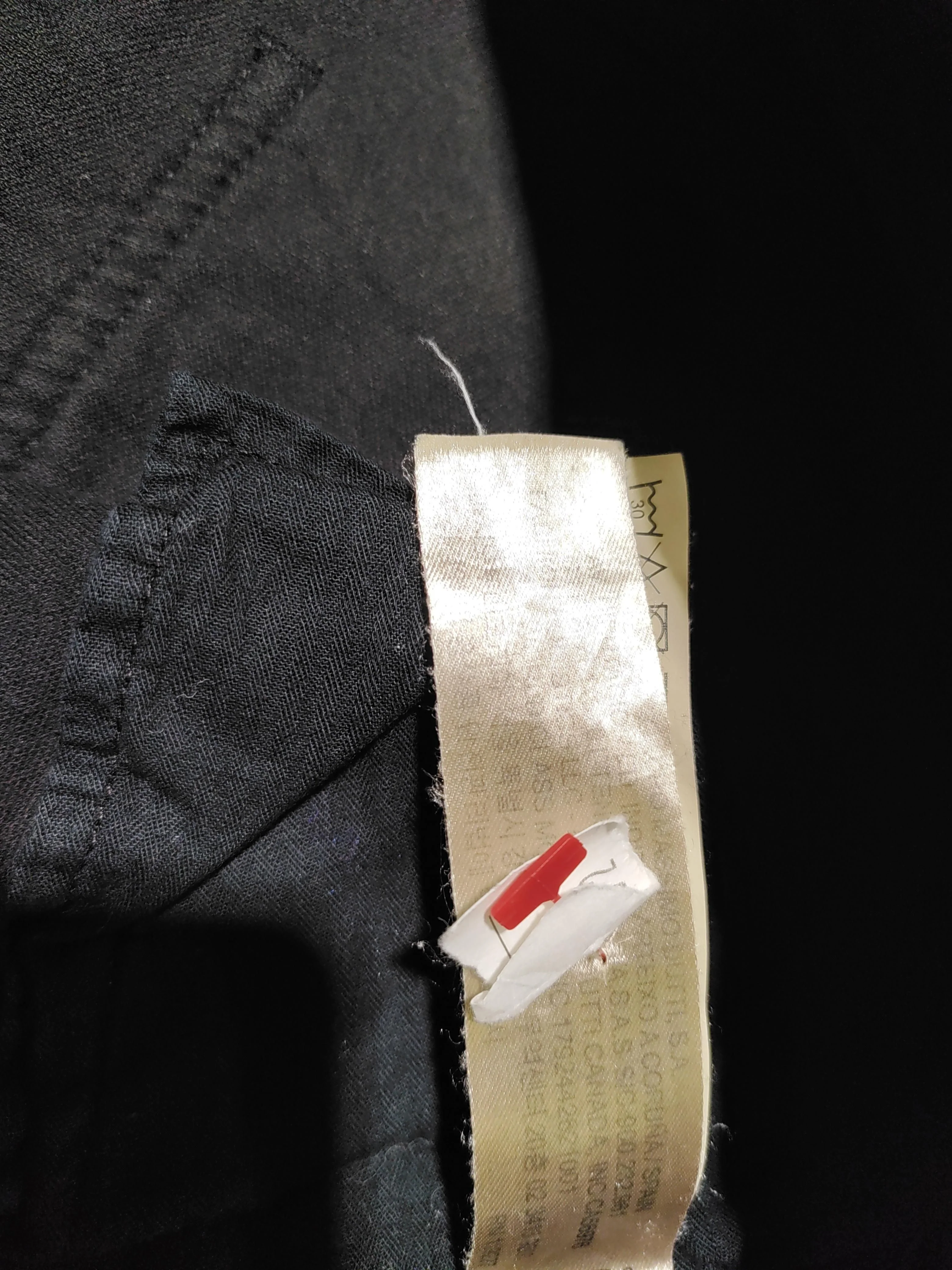 Massimo Dutti Women's Trousers UK 12 Black 100% Other Straight Chino - Image 6