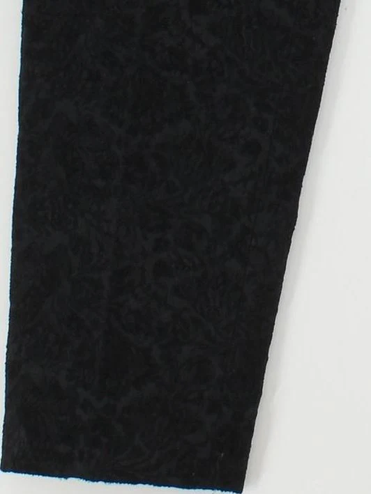 Massimo Dutti Women's Trousers UK 14 Black Polyester - Image 4