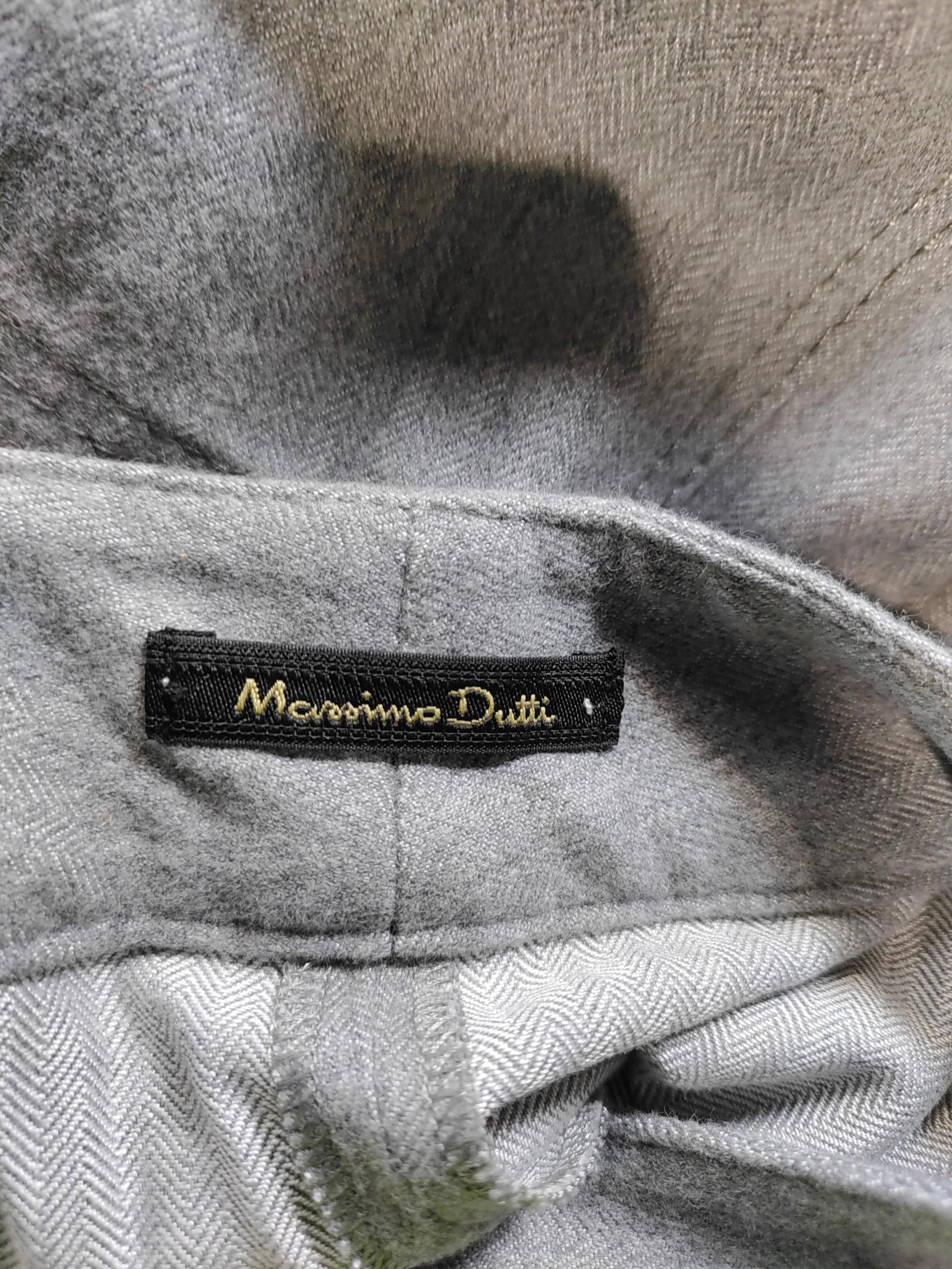 Massimo Dutti Women's Trousers UK 14 Grey Polyester New with tags - Image 5