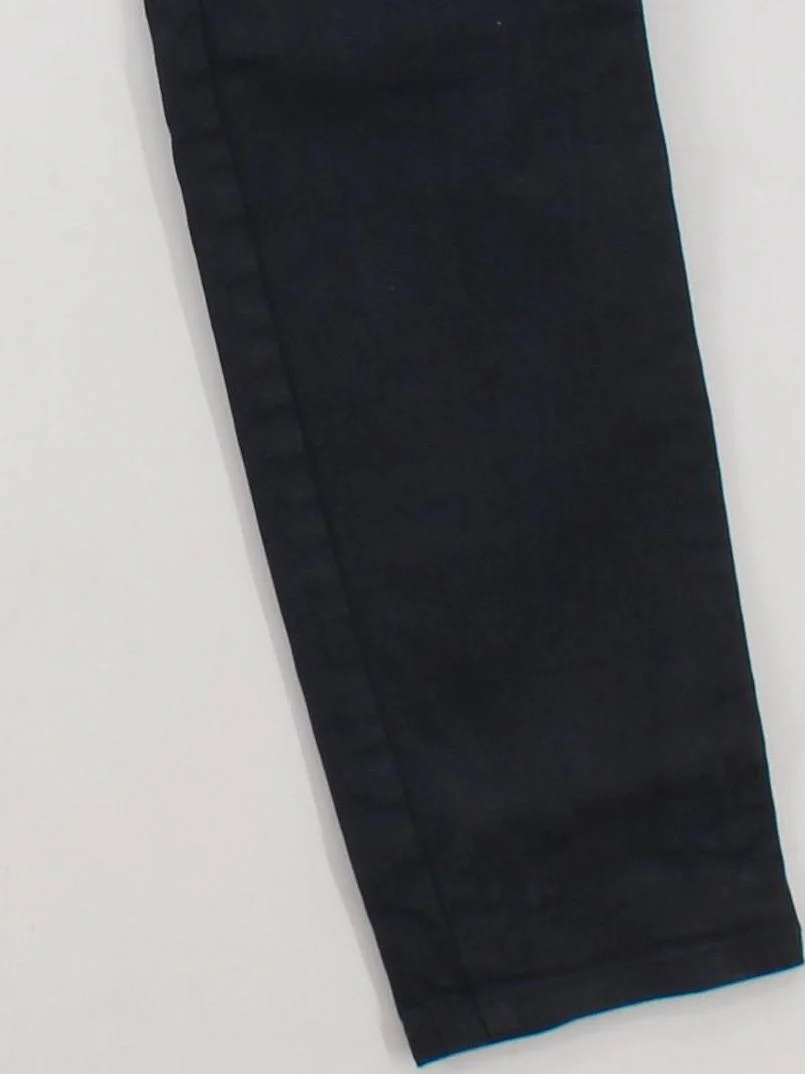 Massimo Dutti Women's Trousers UK 8 Blue Cotton with Elastane Skinny Chino - Image 4