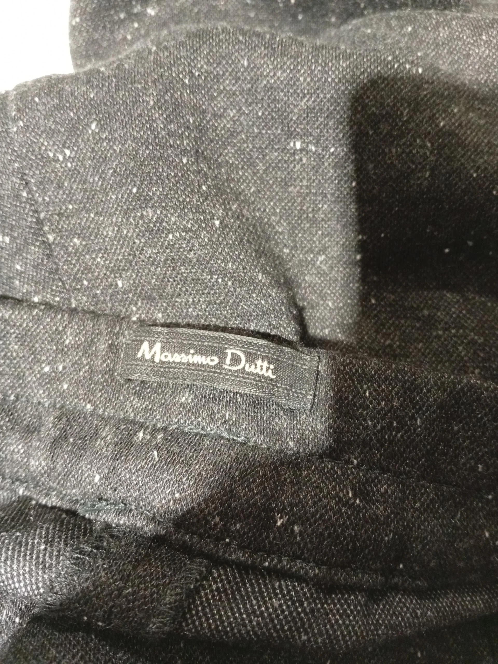 Massimo Dutti Women's Trousers W 26 in Black Polyester - Image 5
