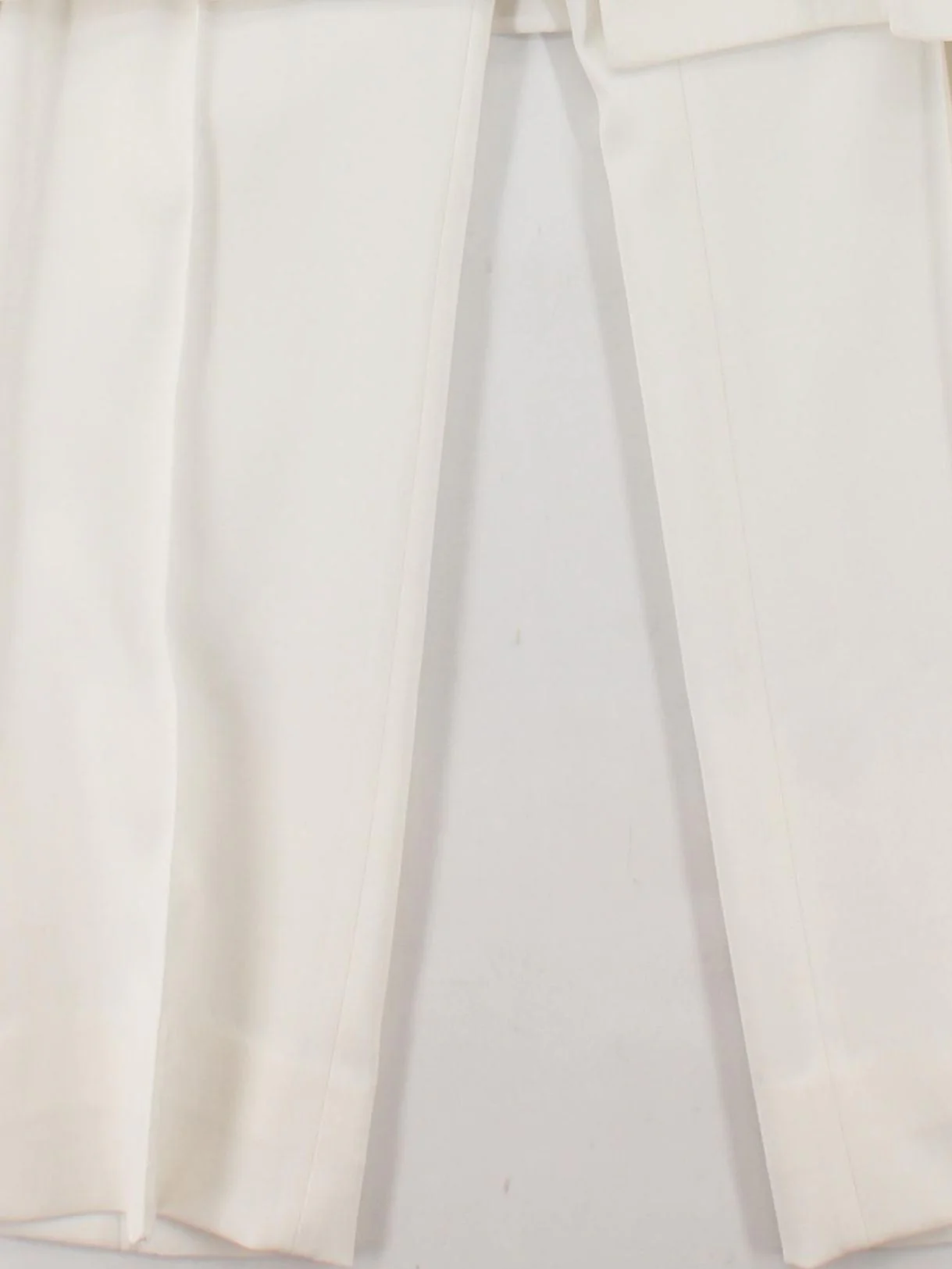 Massimo Dutti Women's Two Piece Suit UK 14 White Acetate - Image 4