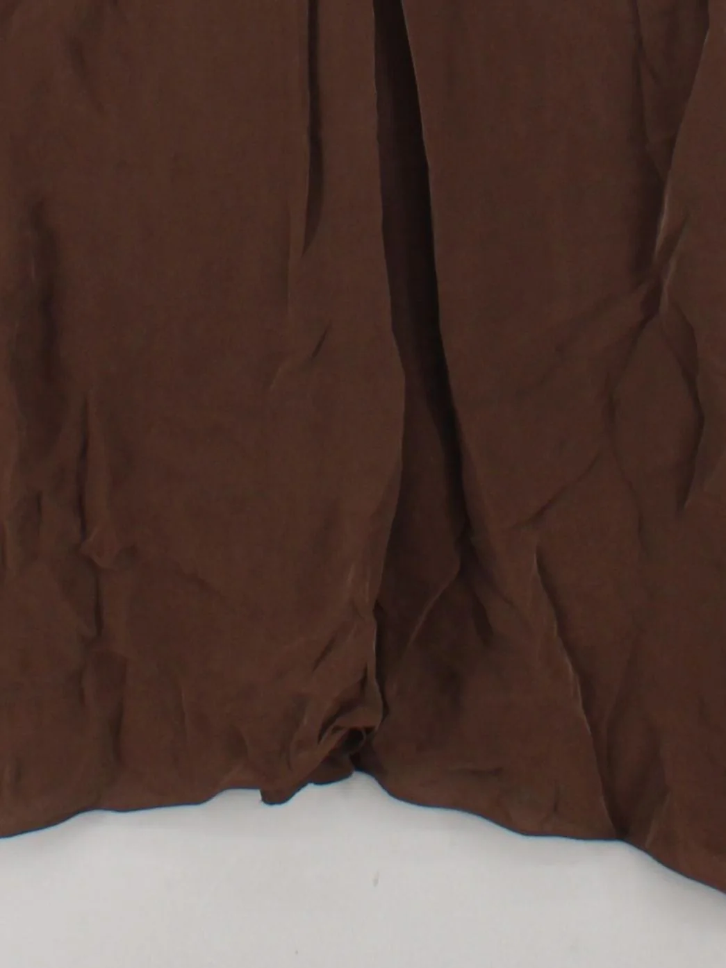 Massimo Dutti Wrap Midi Dress XS in Brown - Image 4