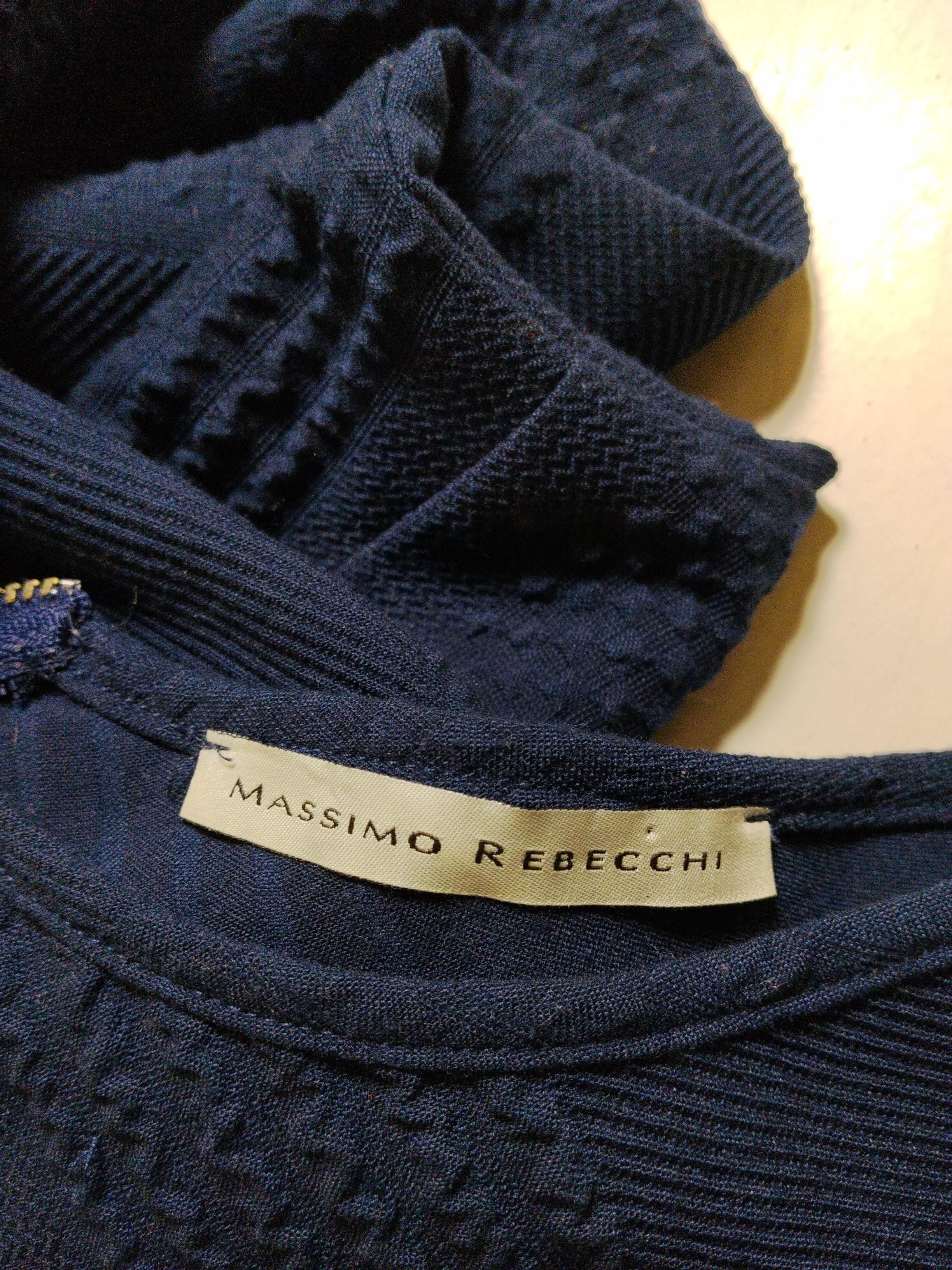 Massimo Rebecchi Bodycon Mini Dress in Blue - Image 5