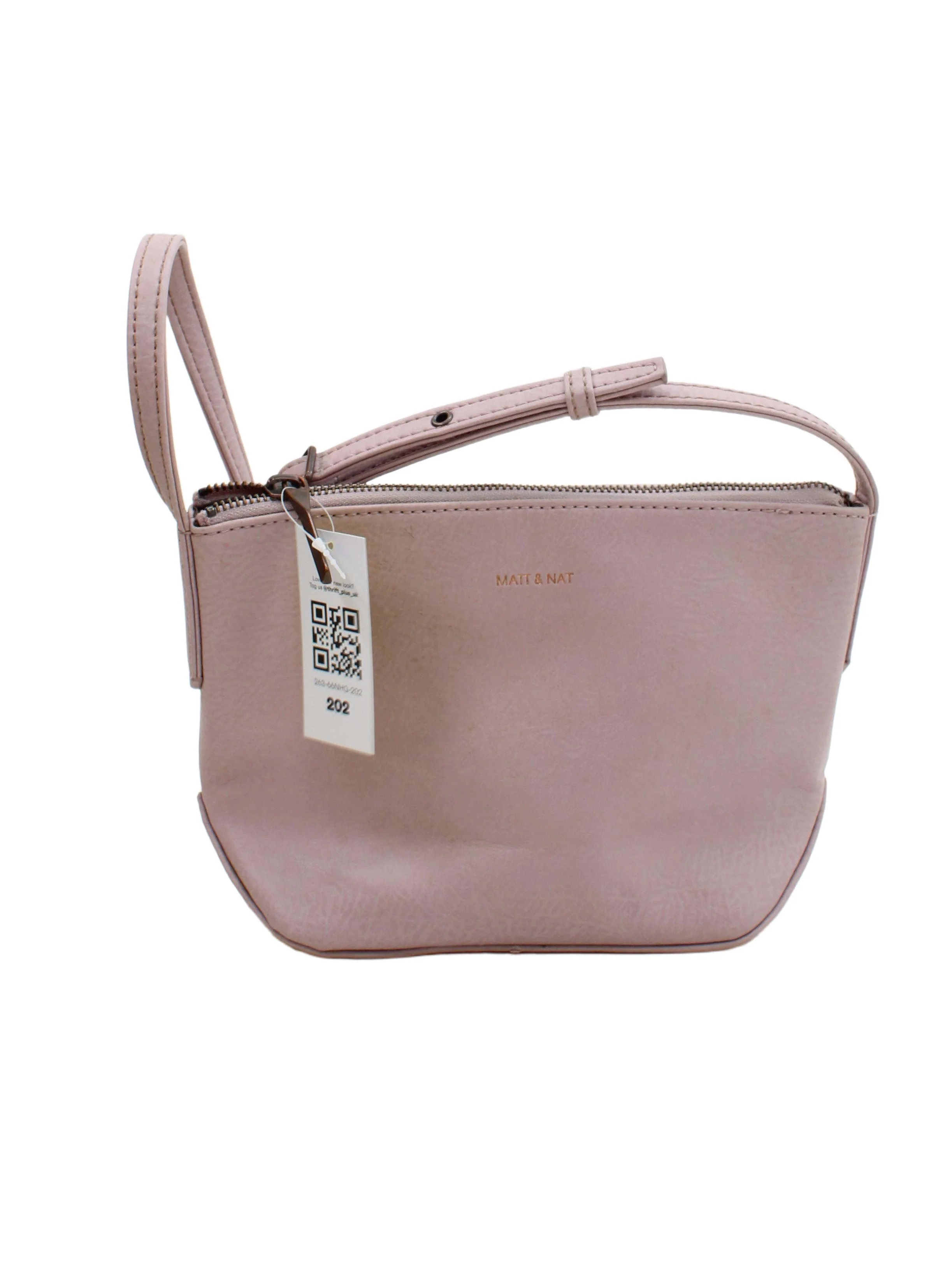 Matt & Nat Women's Bag Pink 100% Faux Leather Crossbody