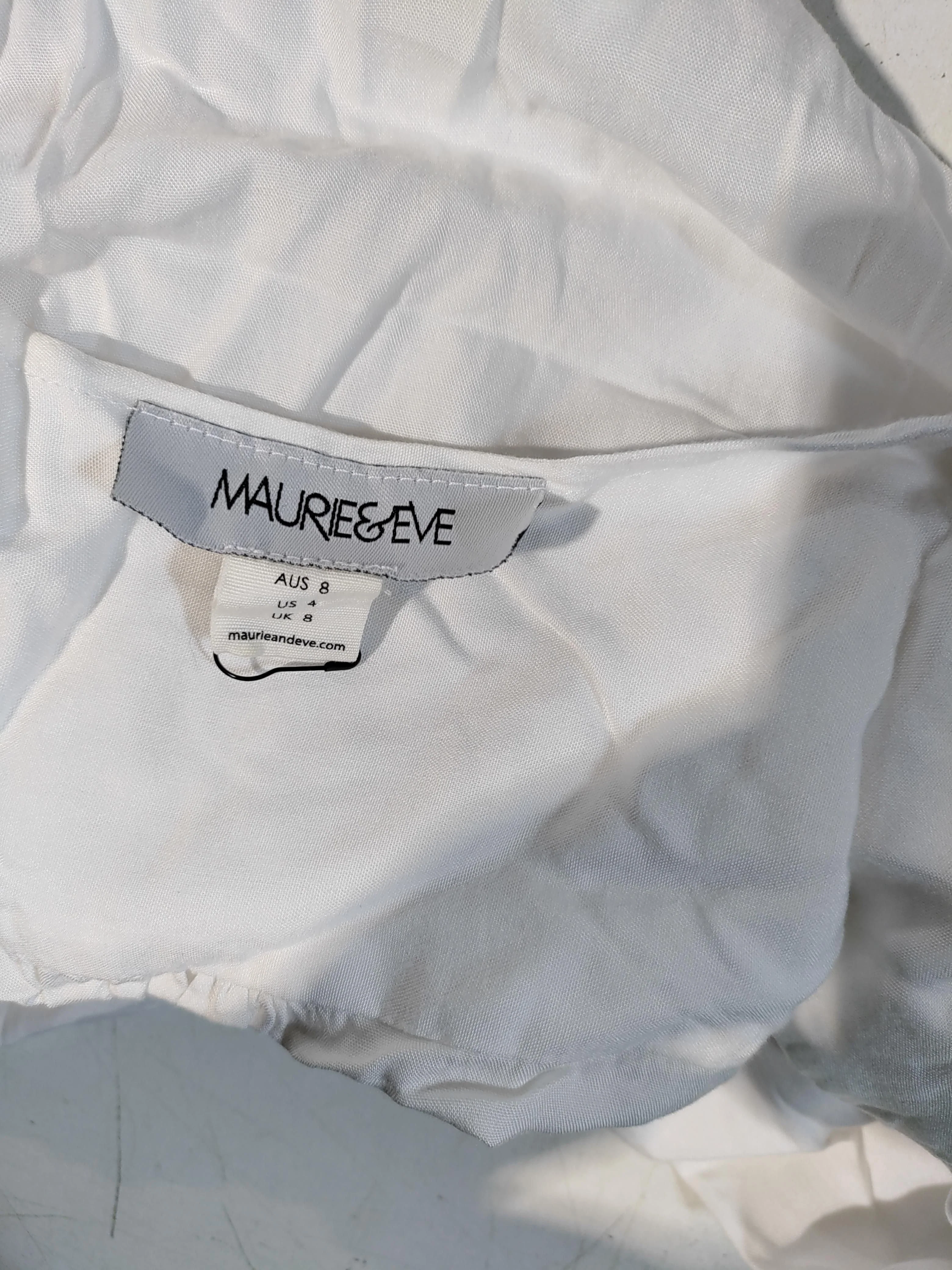 Maurie & Eve Shirt Midi Dress UK8 in White - Image 5