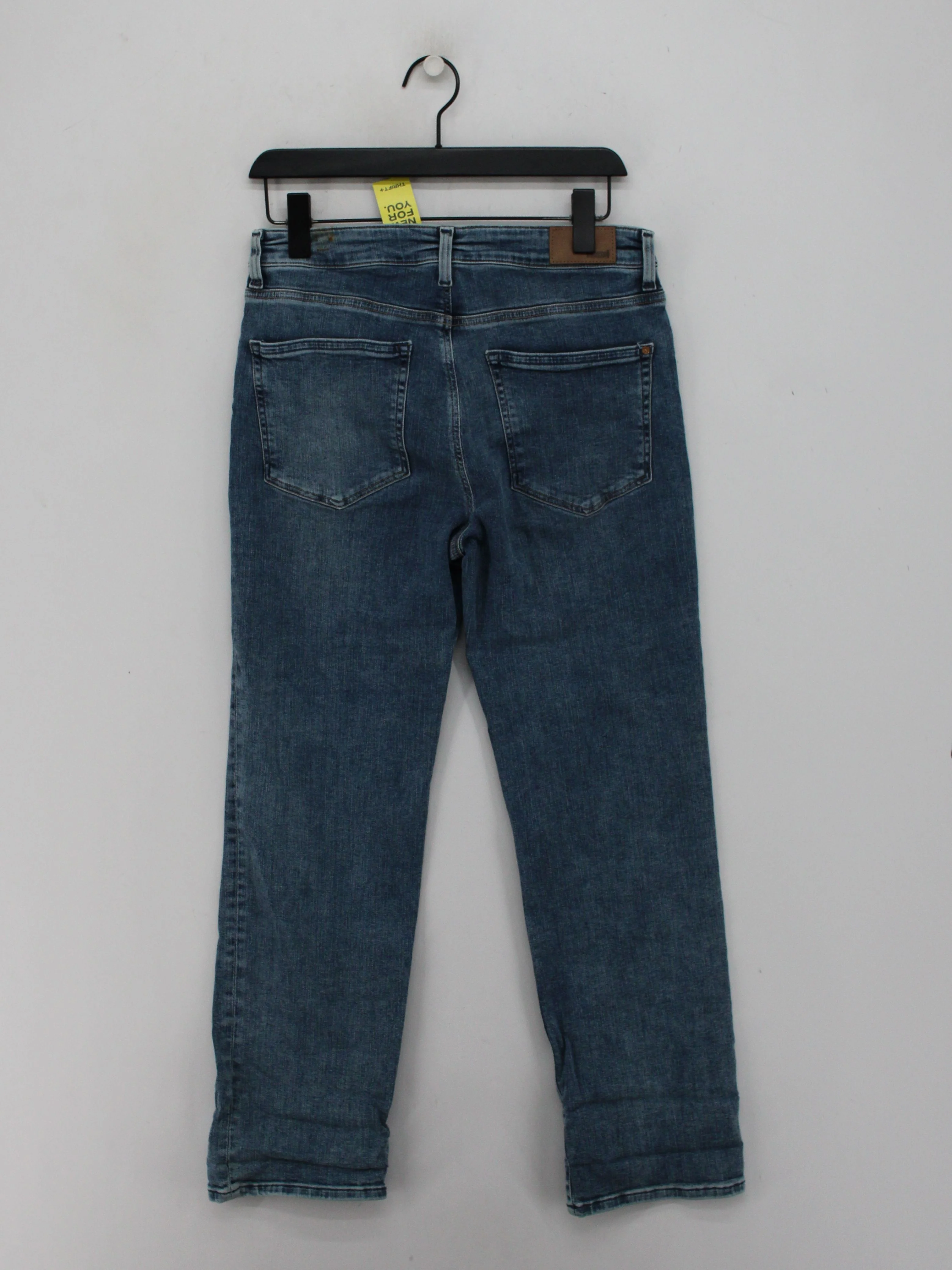 Mavi Men's Jeans M Blue Cotton with Elastane Straight - Image 2