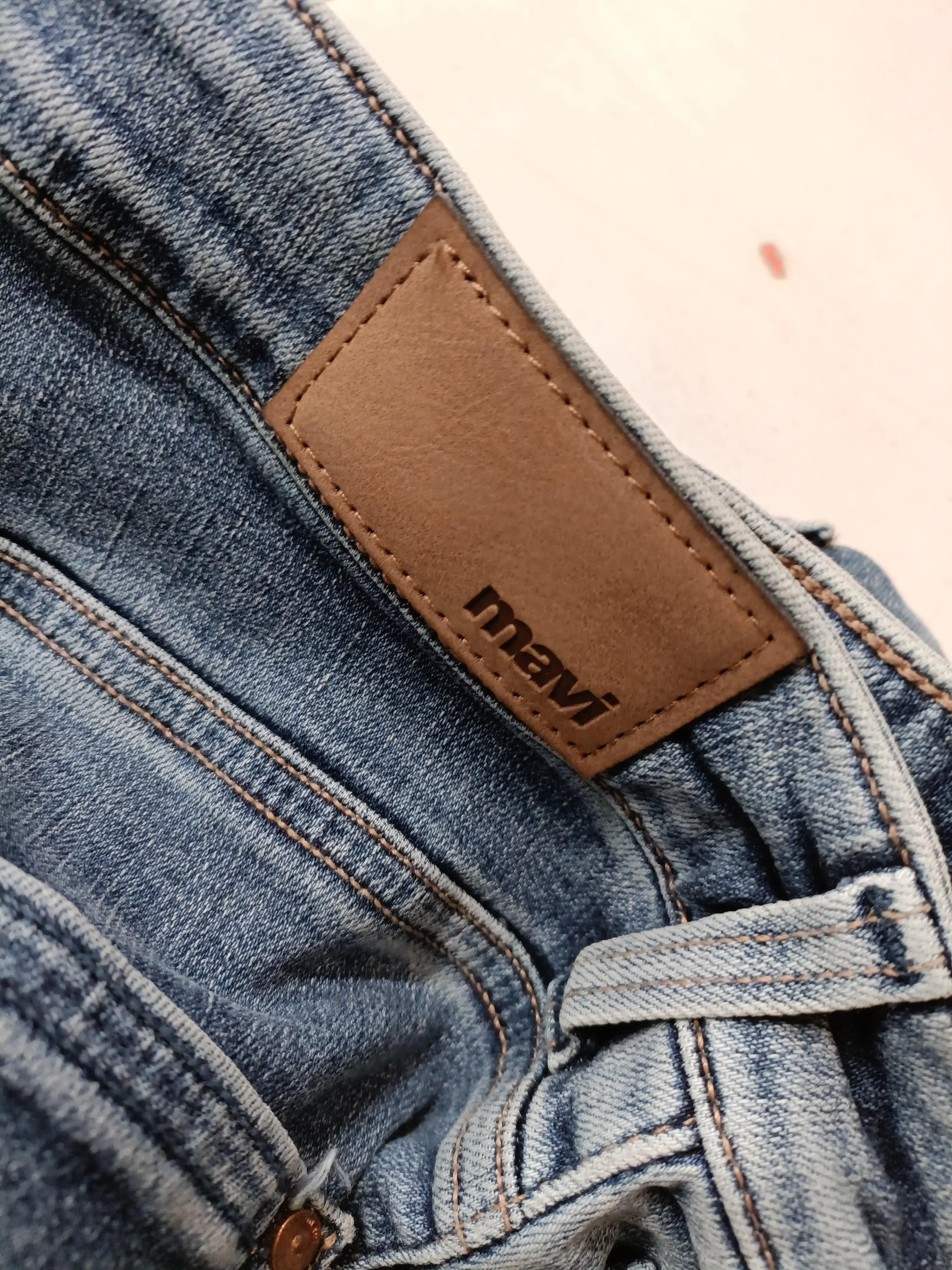 Mavi Men's Jeans M Blue Cotton with Elastane Straight - Image 5