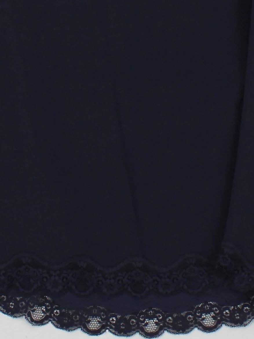Max&Moi Women's Top UK 12 Blue Silk with Elastane, Polyamide Basic - Image 4