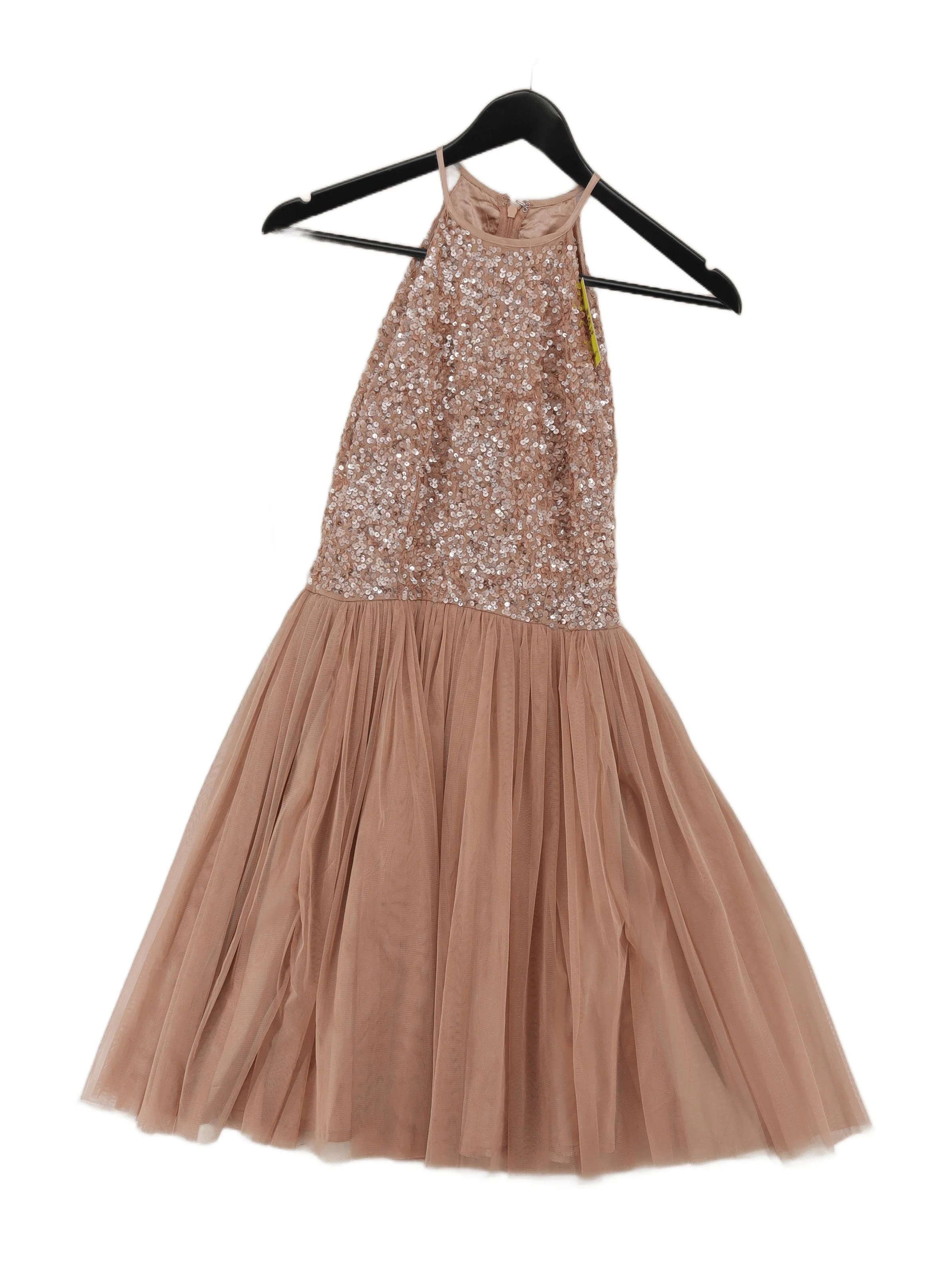 Maya Deluxe A-Line Mini Dress UK6 in Pink
