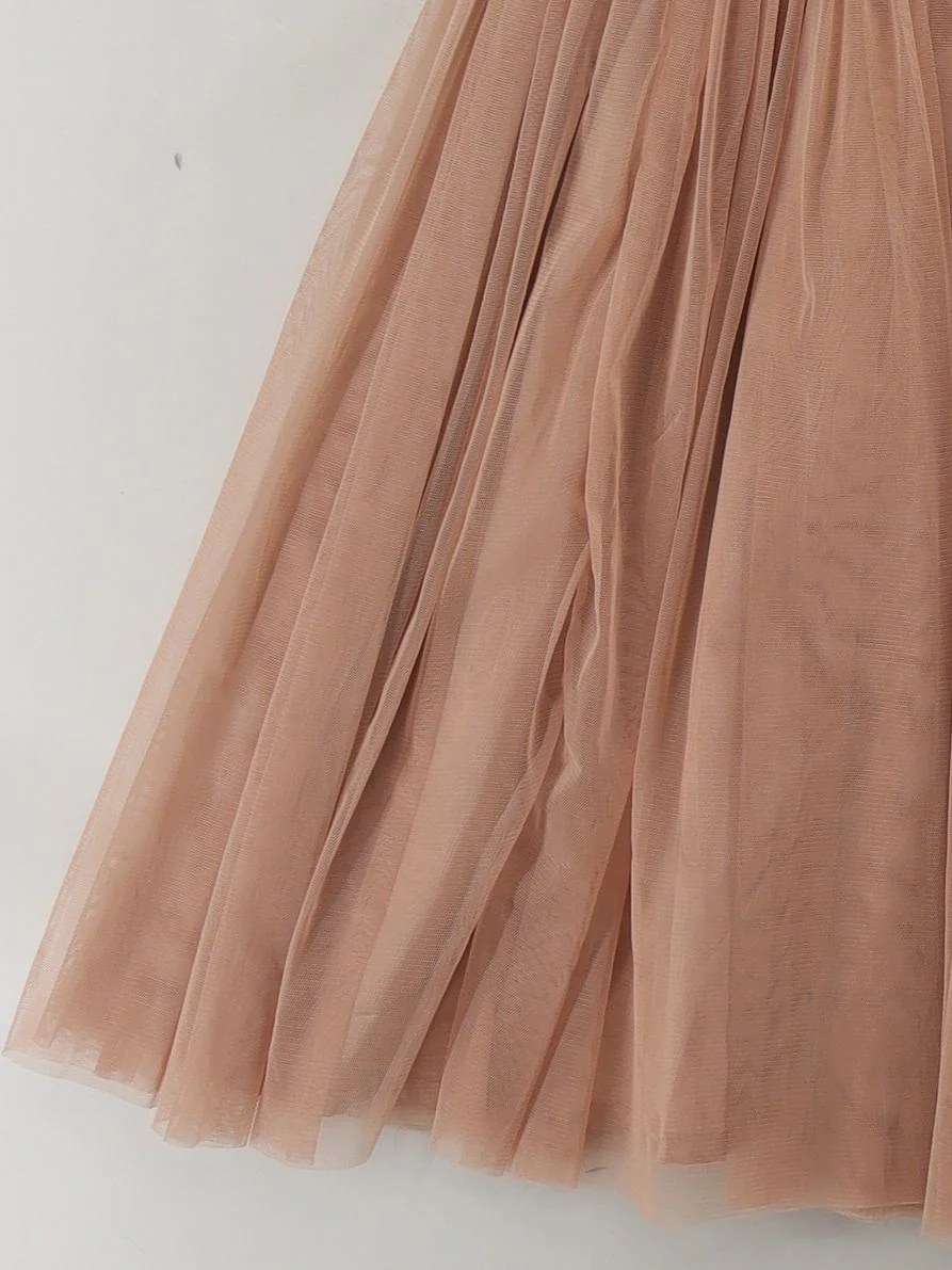 Maya Deluxe A-Line Mini Dress UK6 in Pink - Image 4