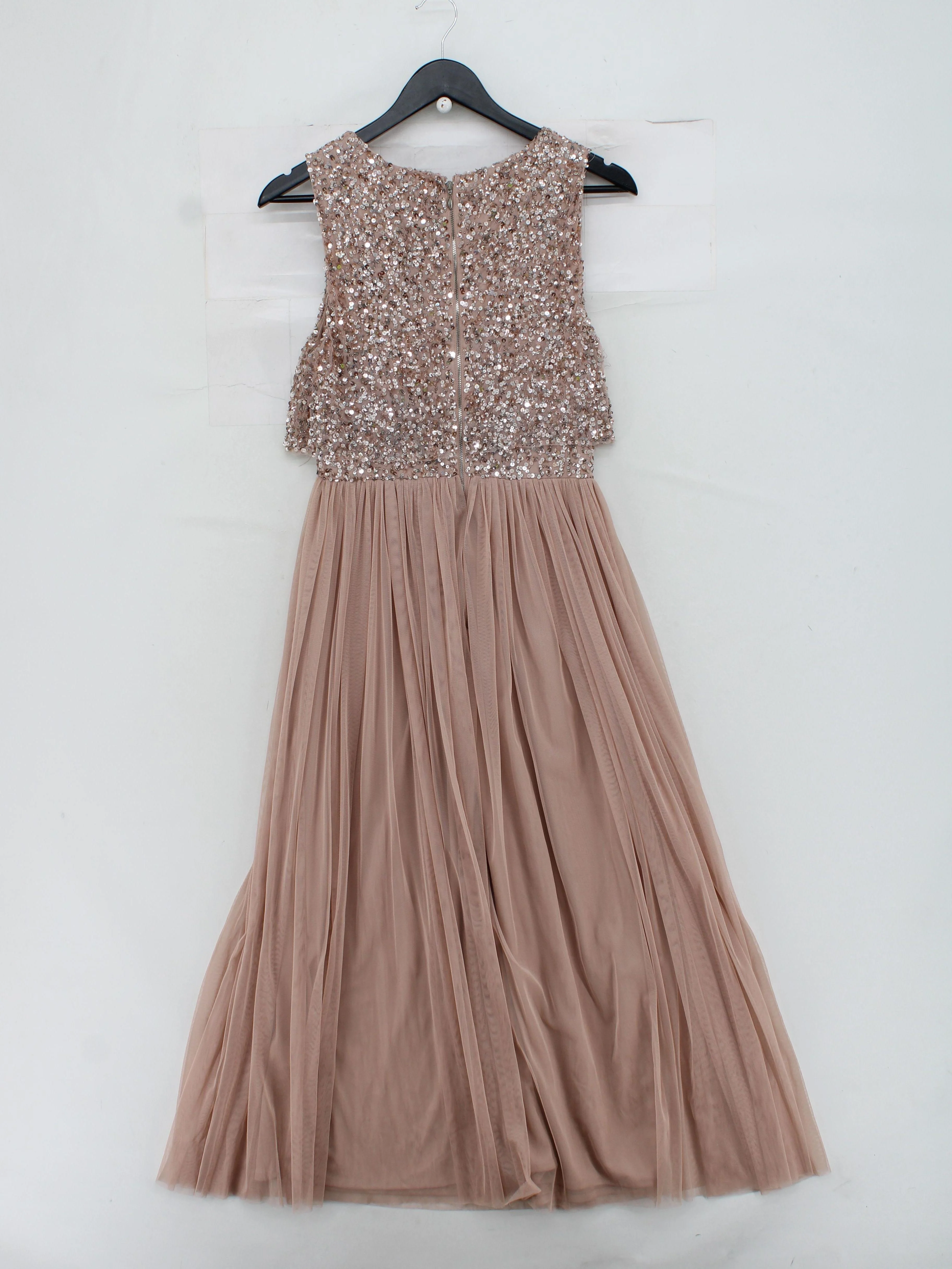 Maya Deluxe Maxi Dress UK8 in Tan - Image 2