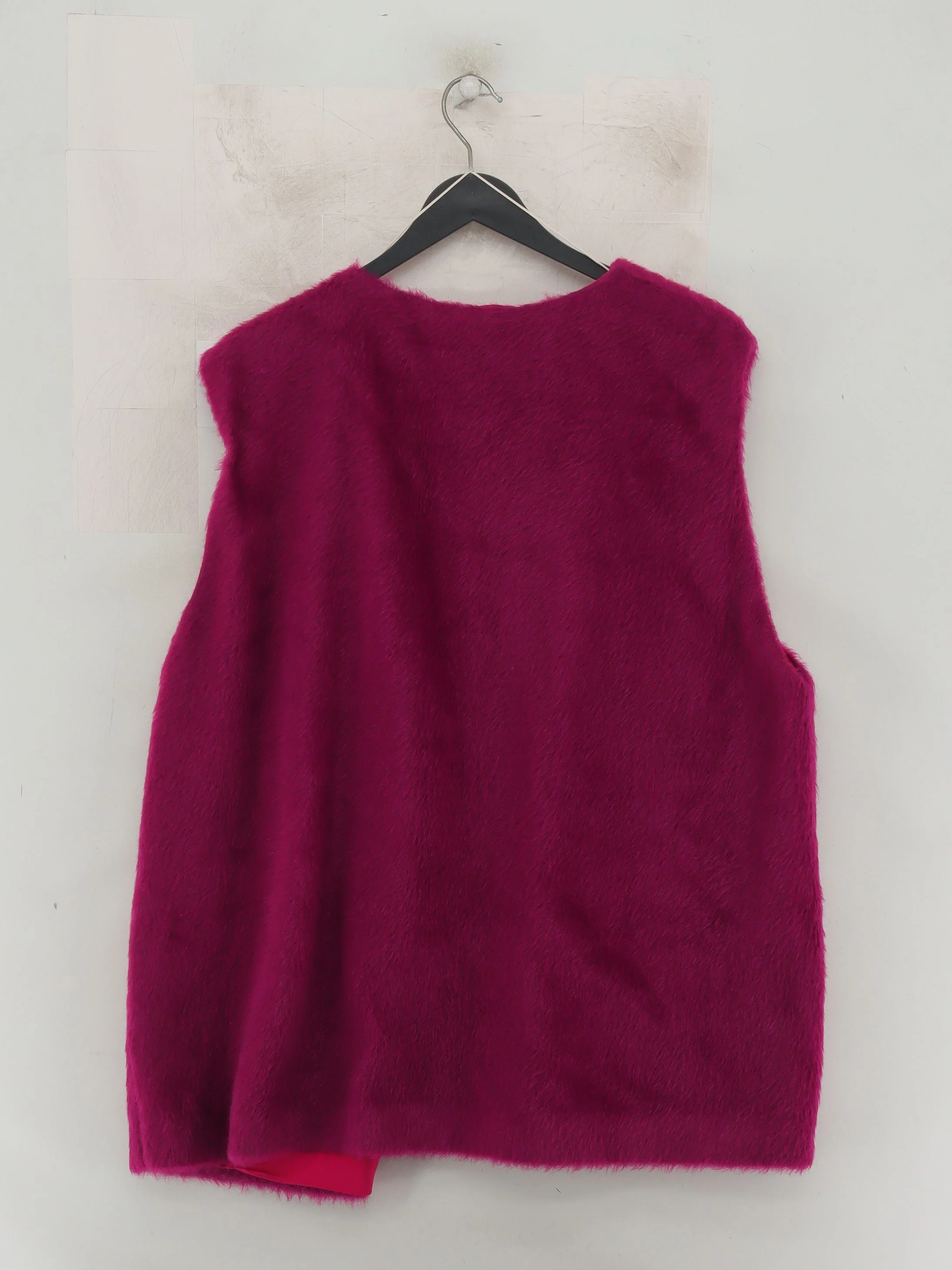 Mayerline Women's Coat UK 20 Purple Acrylic New with tags - Image 2