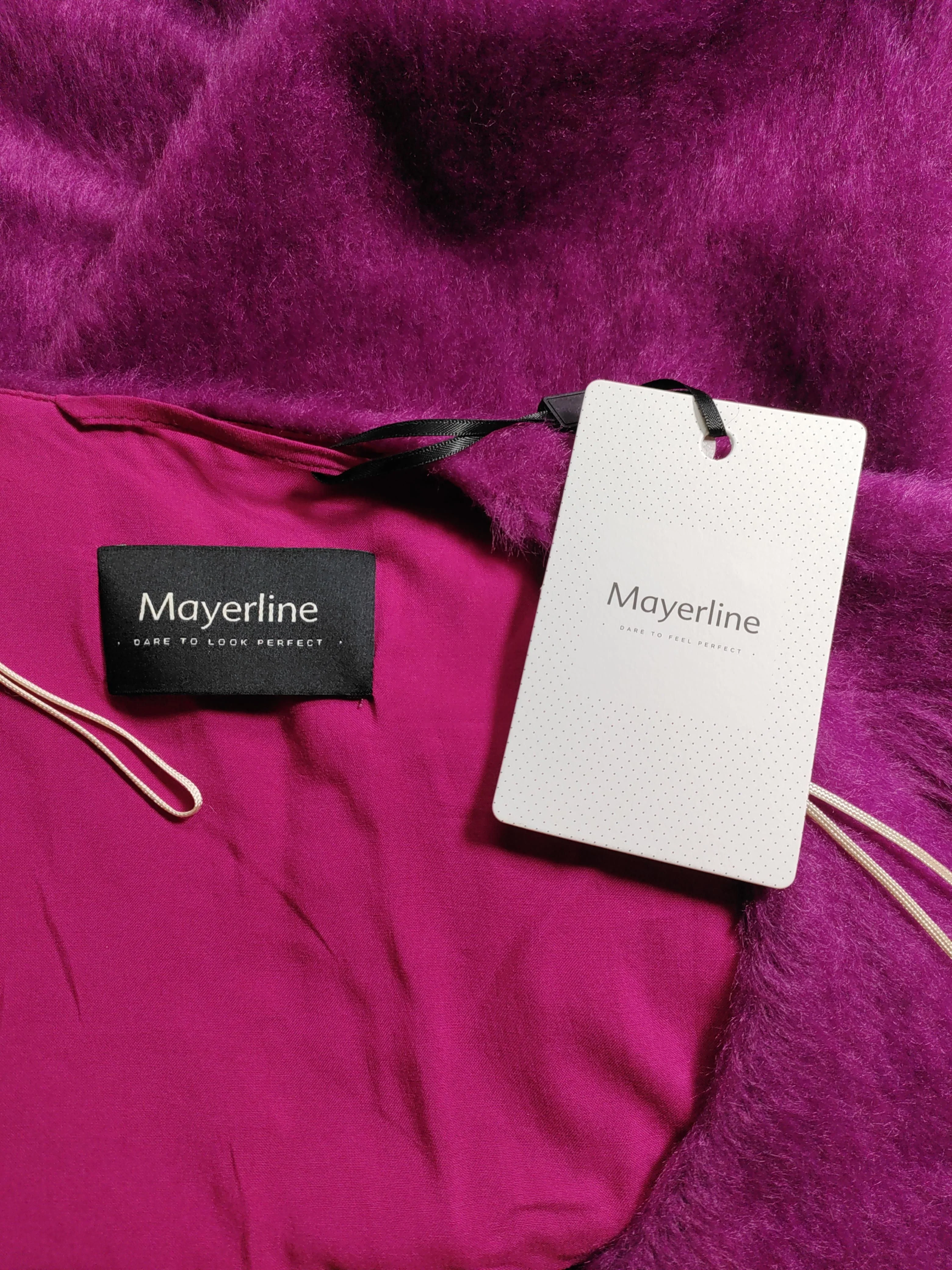 Mayerline Women's Coat UK 20 Purple Acrylic New with tags - Image 5