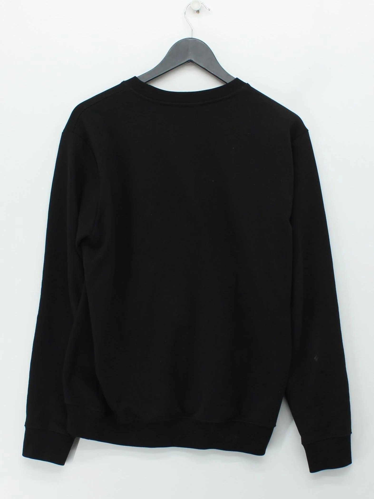 McQ Men's Hoodie S Black Graphic Cotton with Elastane, Polyamide Pullover - Image 2