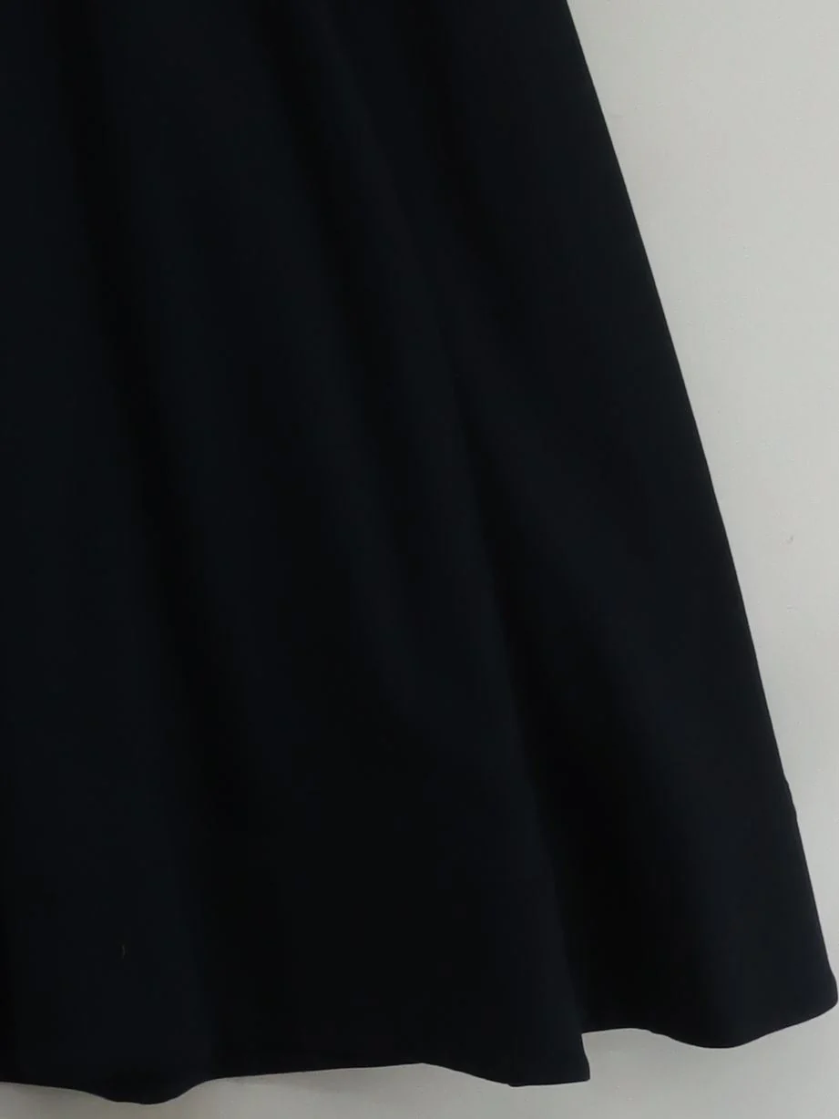 ME+EM A-Line Midi Dress UK12 in Black - Image 4
