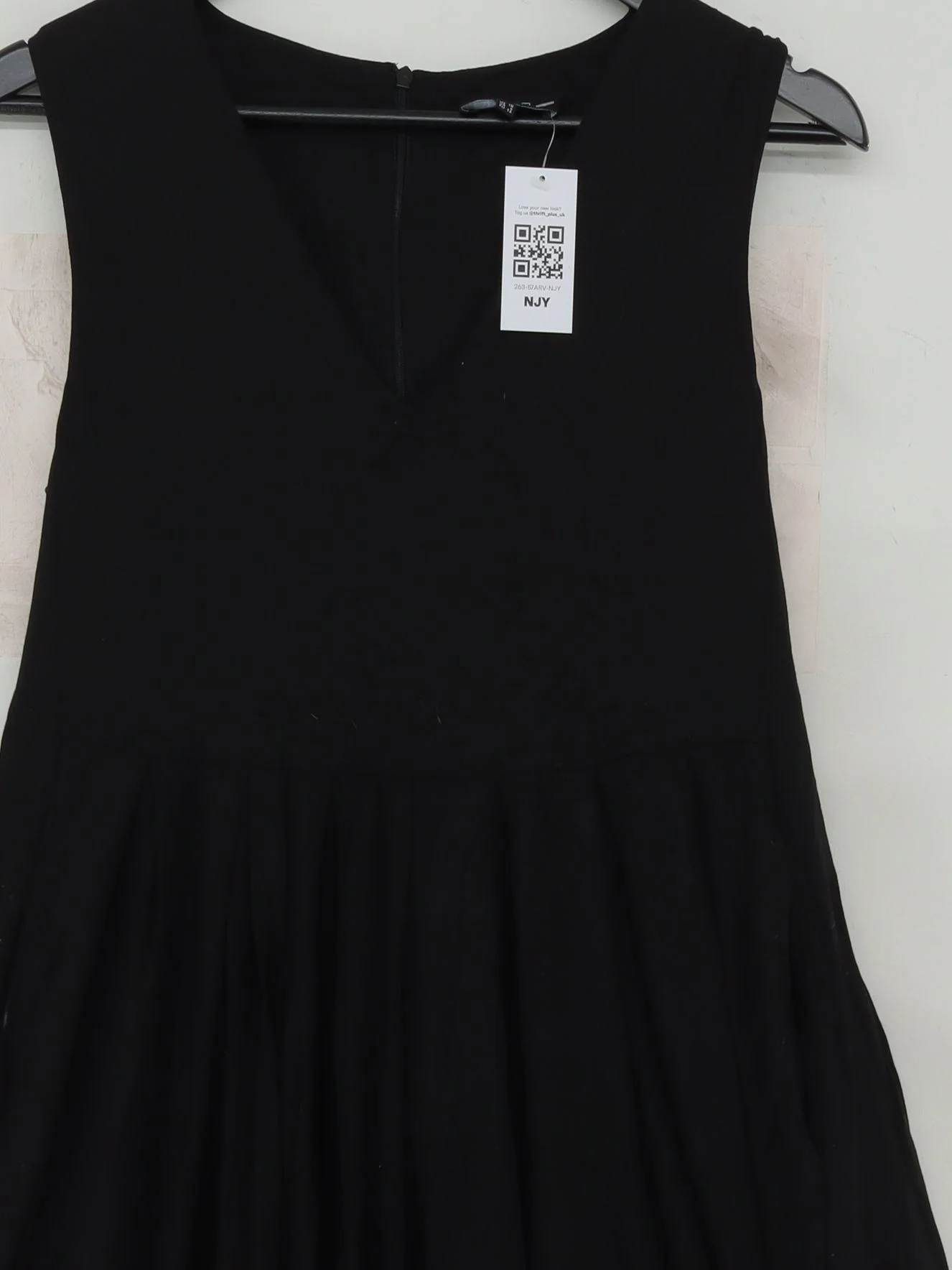 ME+EM Jumper Midi Dress UK10 in Black - Image 3