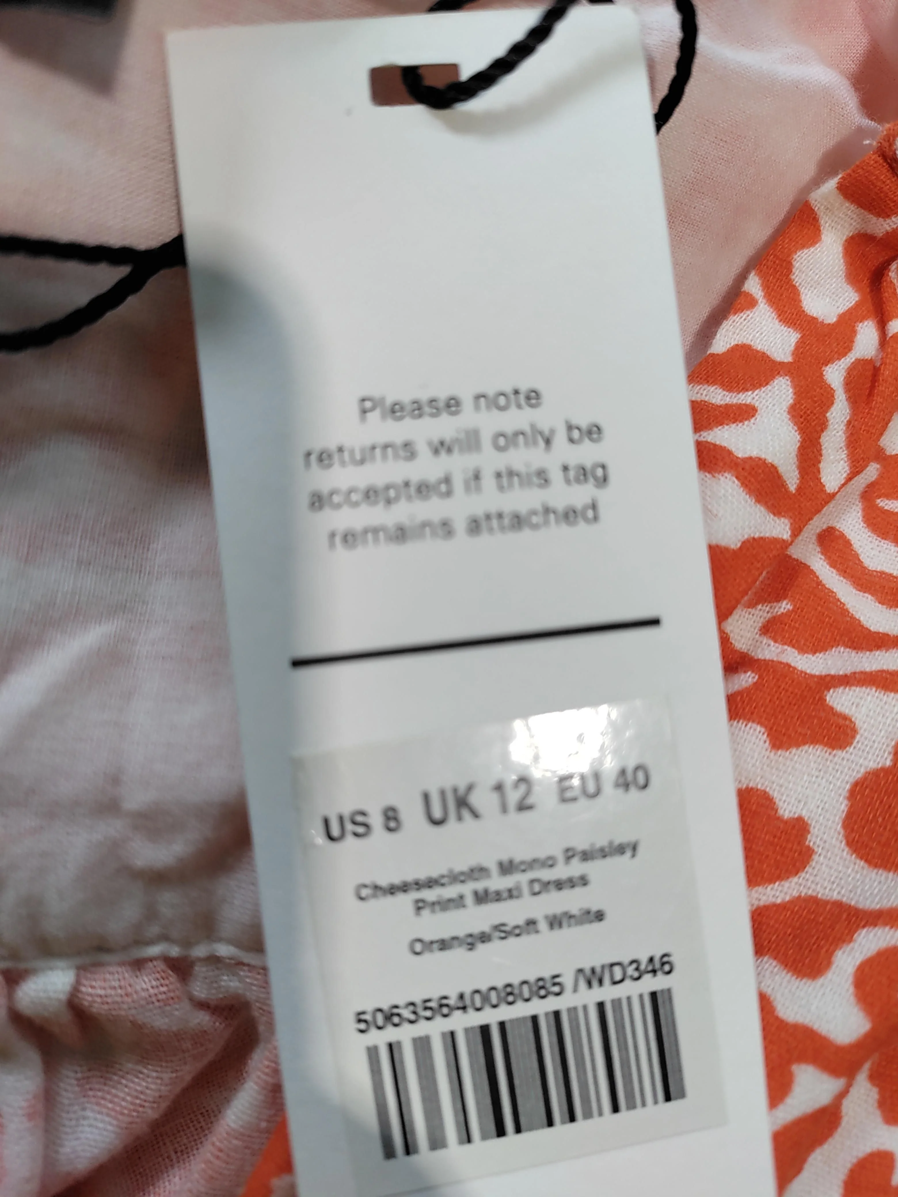 ME+EM Maxi Dress UK12 in Multi - Image 6