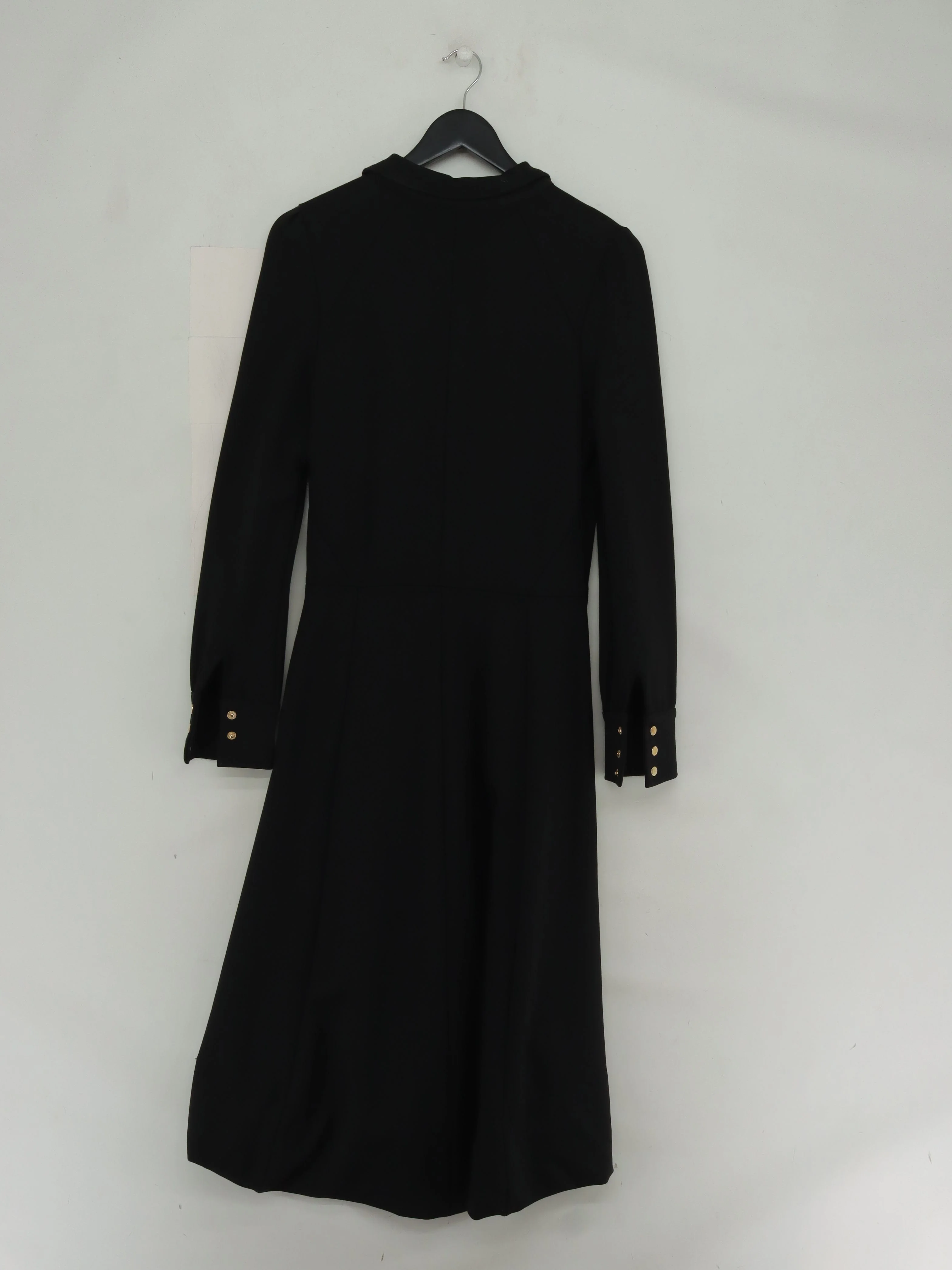 ME+EM Shirt Midi Dress UK12 in Black - Image 2