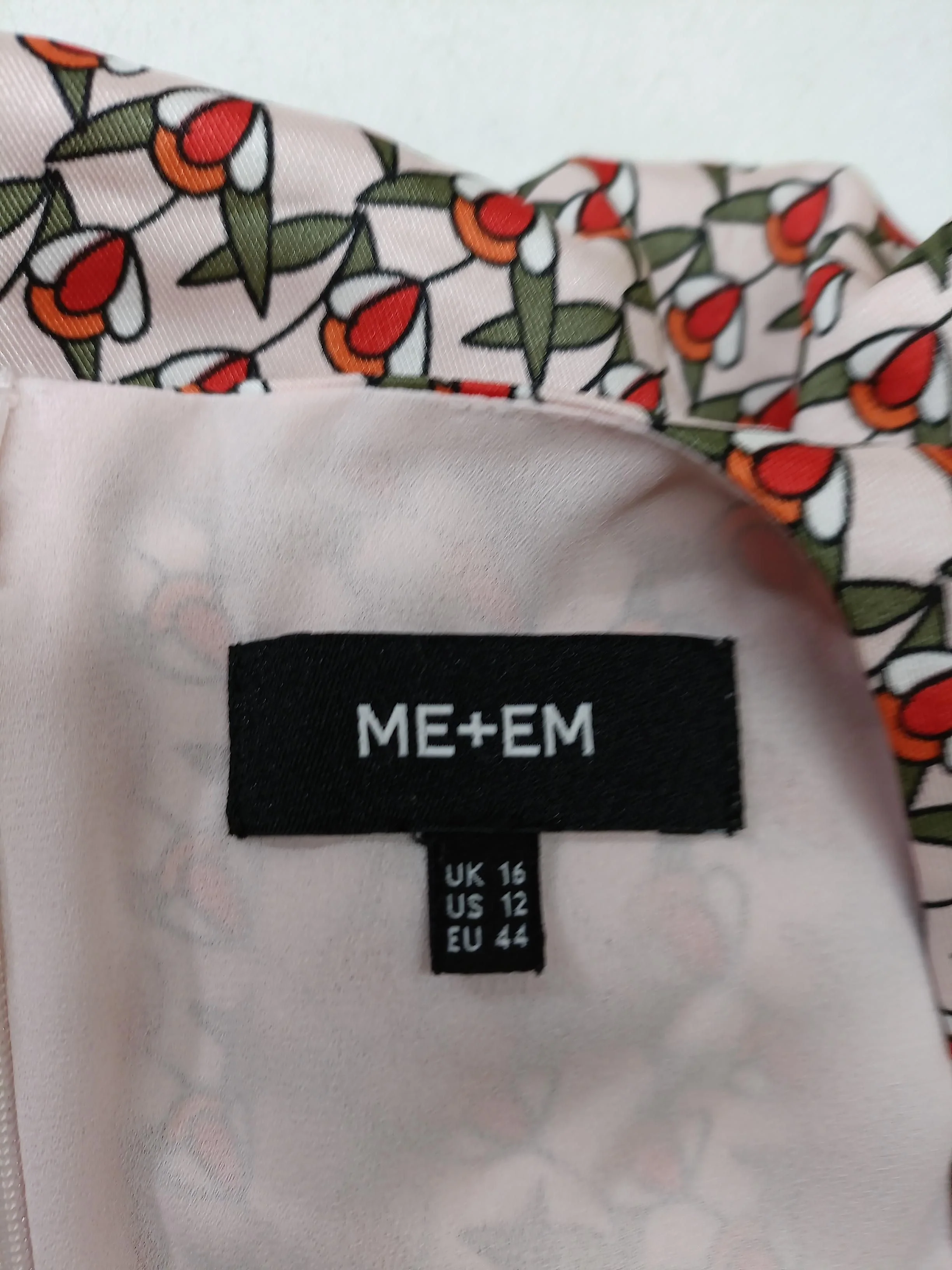 ME+EM Shirt Mini Dress UK16 in Pink - Image 5