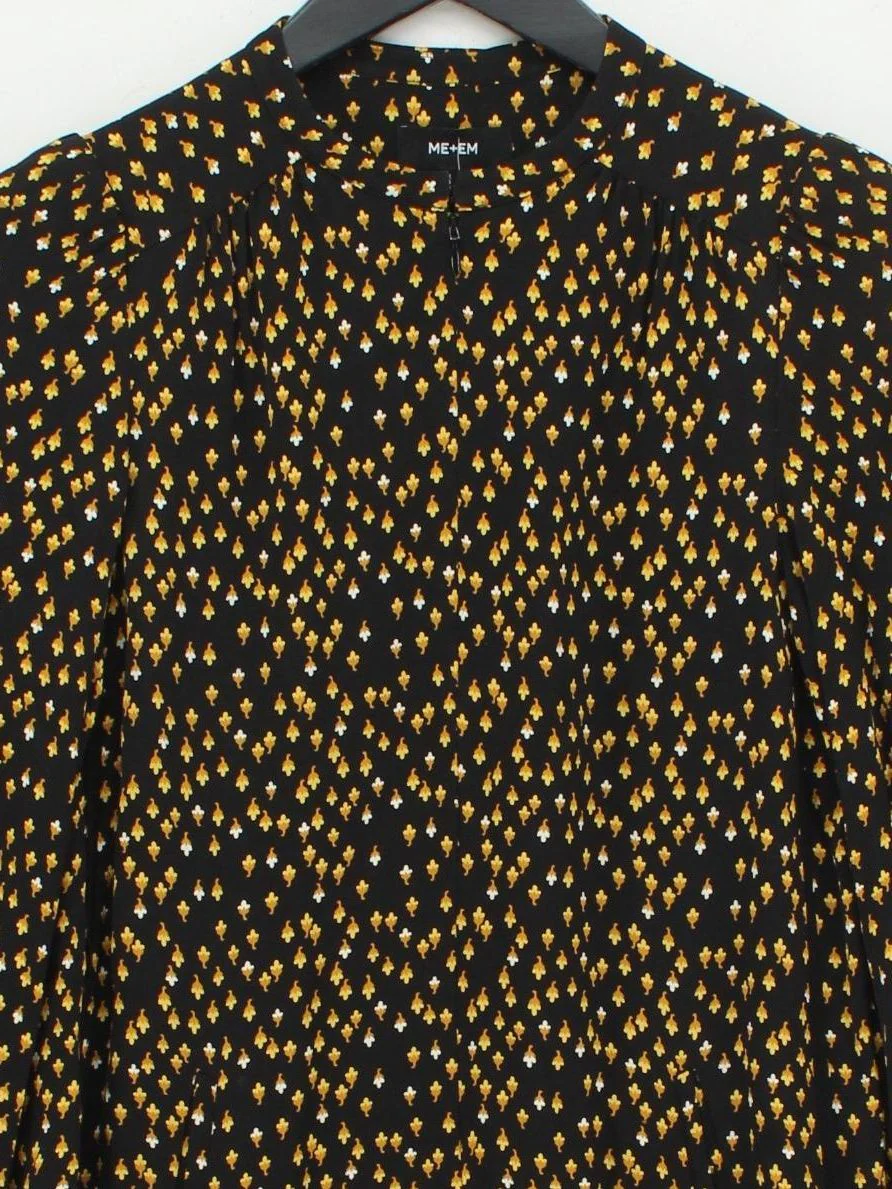 ME+EM Shirt Mini Dress UK6 in Black - Image 3