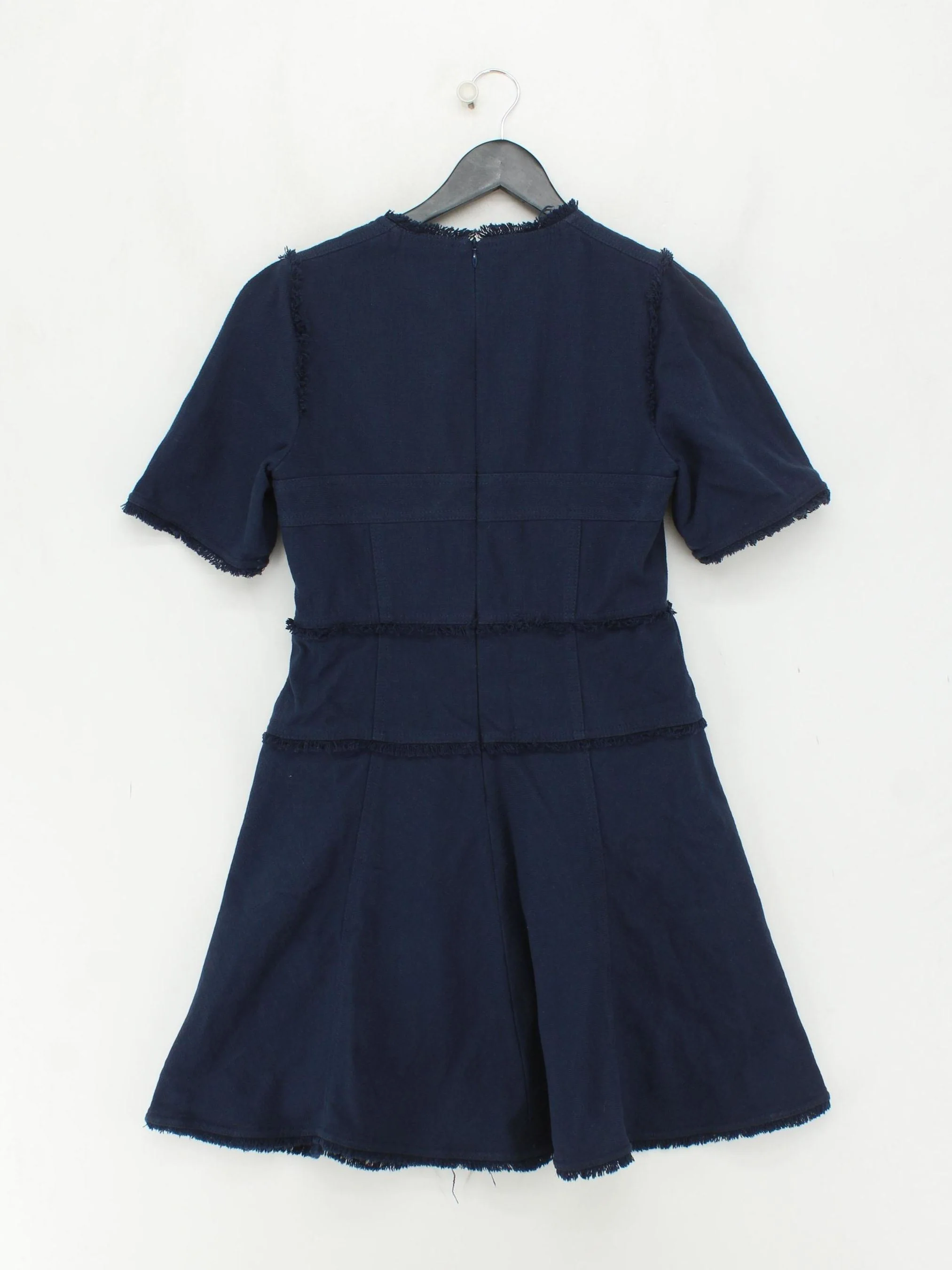 ME+EM Skater Mini Dress UK10 in Blue - Image 2
