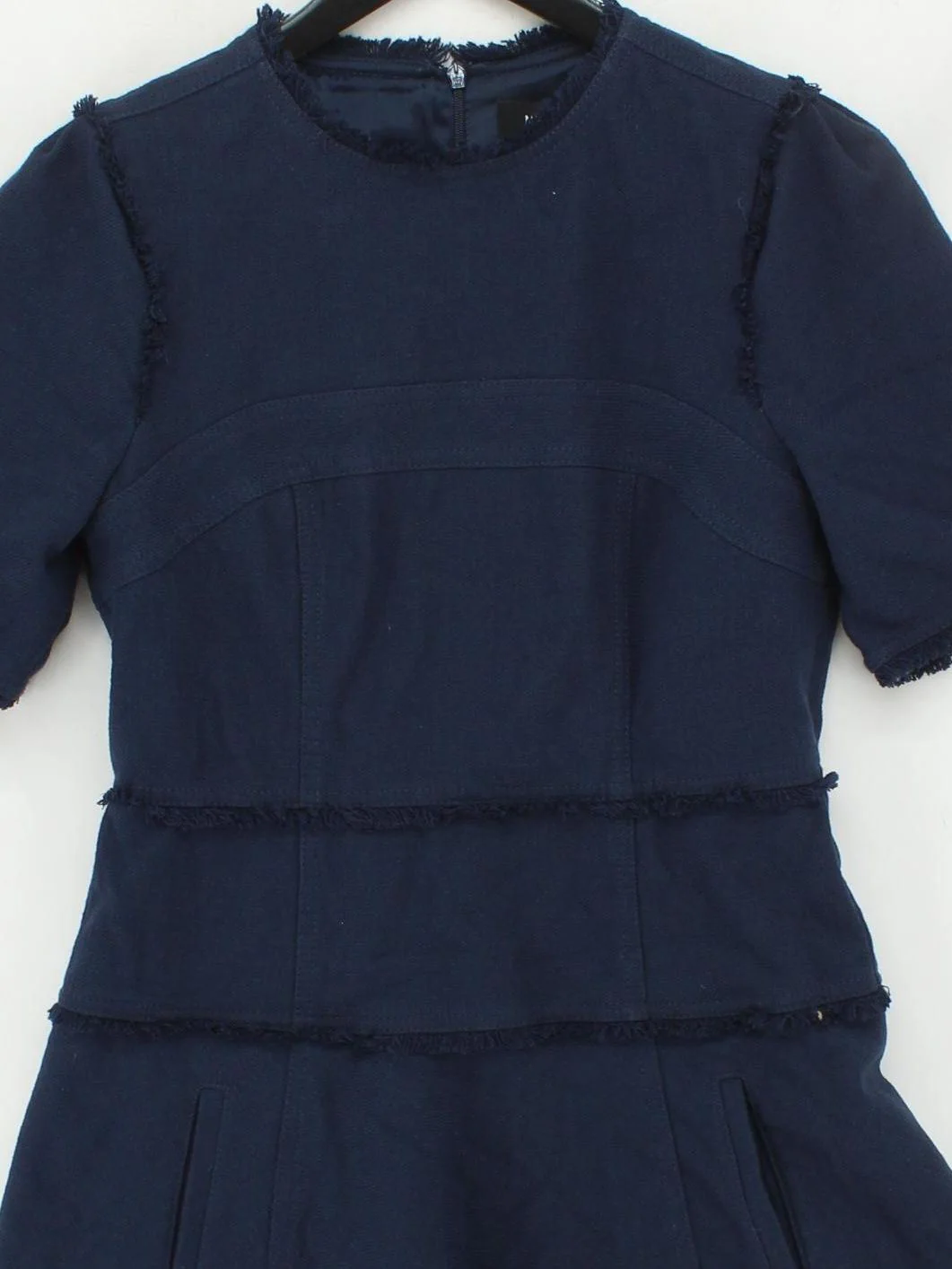 ME+EM Skater Mini Dress UK10 in Blue - Image 3