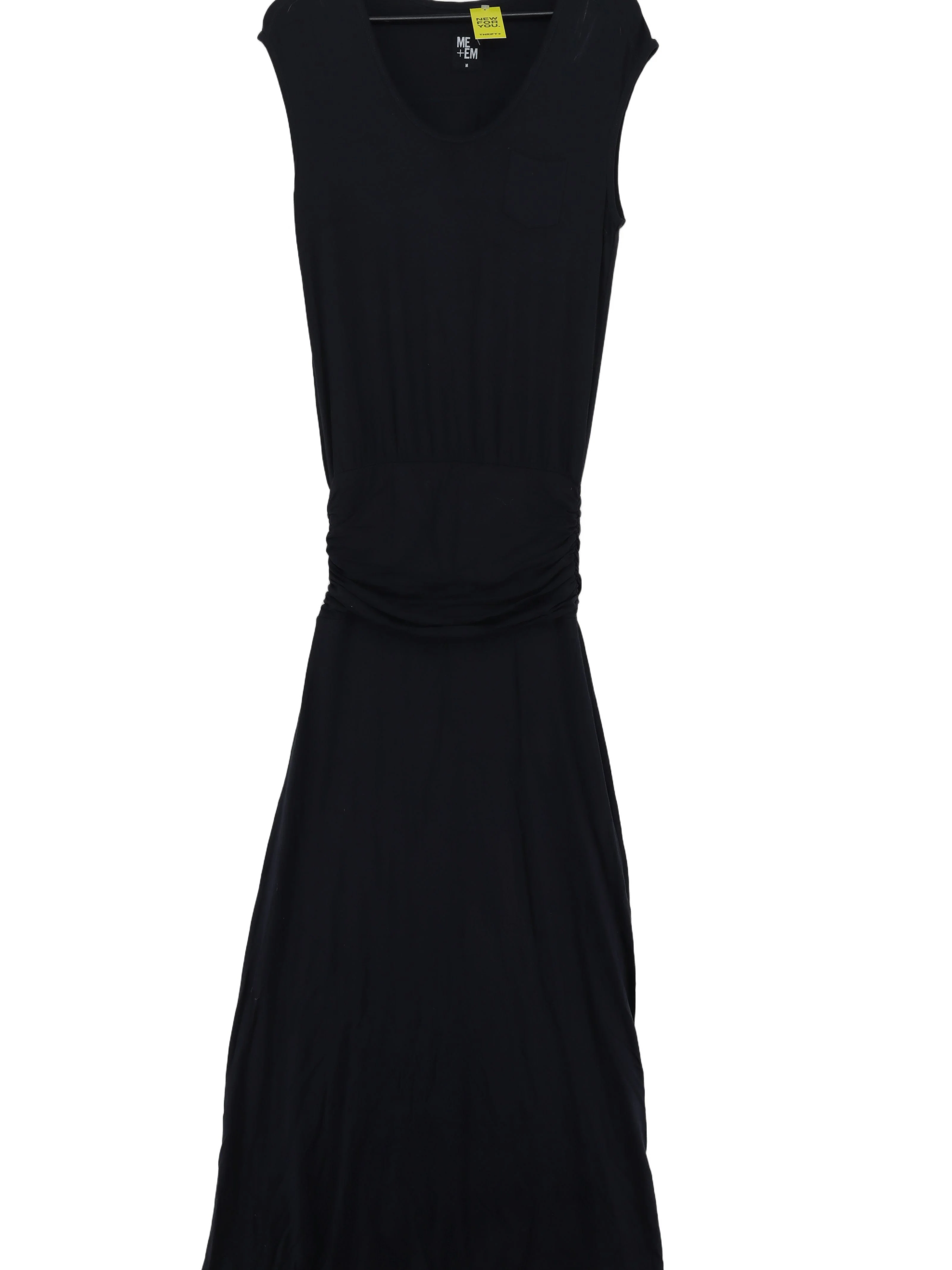 ME+EM T-Shirt Midi Dress M in Black