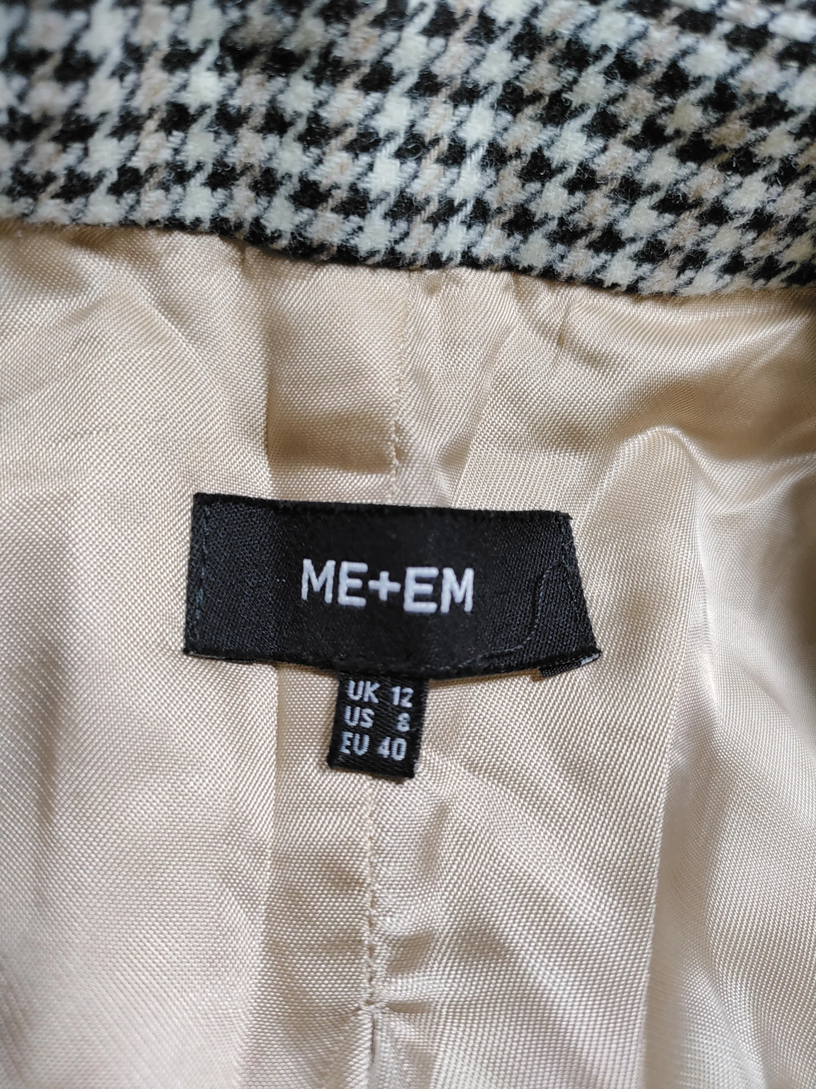 ME+EM Women's Blazer UK 12 Multi Wool - Image 5