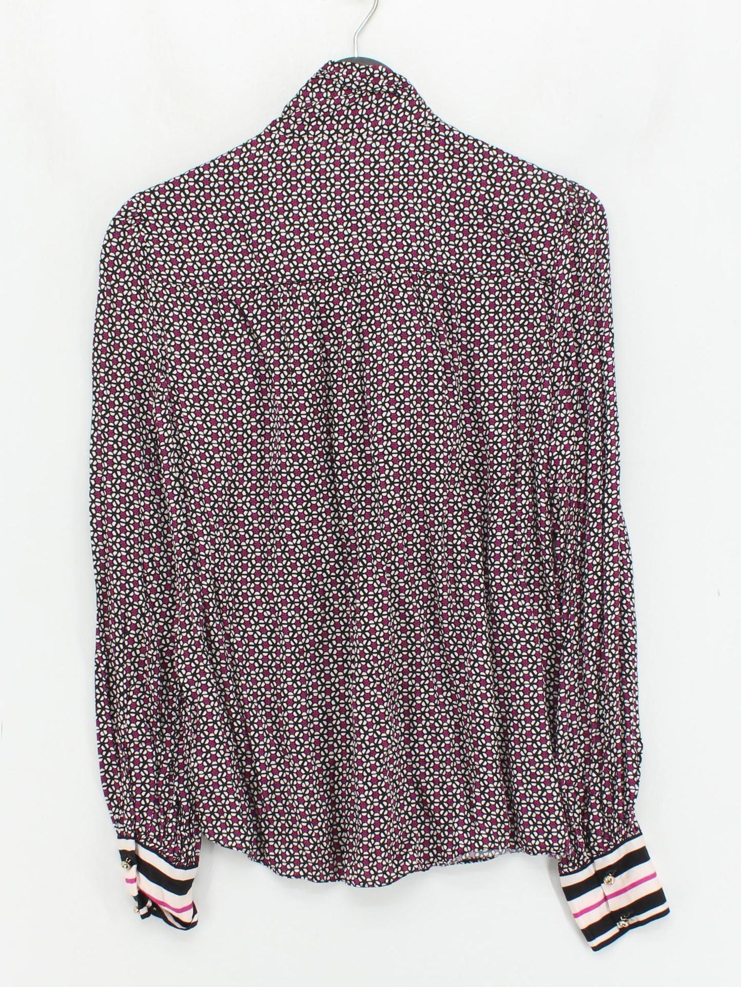 ME+EM Women's Blouse UK 12 Multi 100% Viscose Basic - Image 2