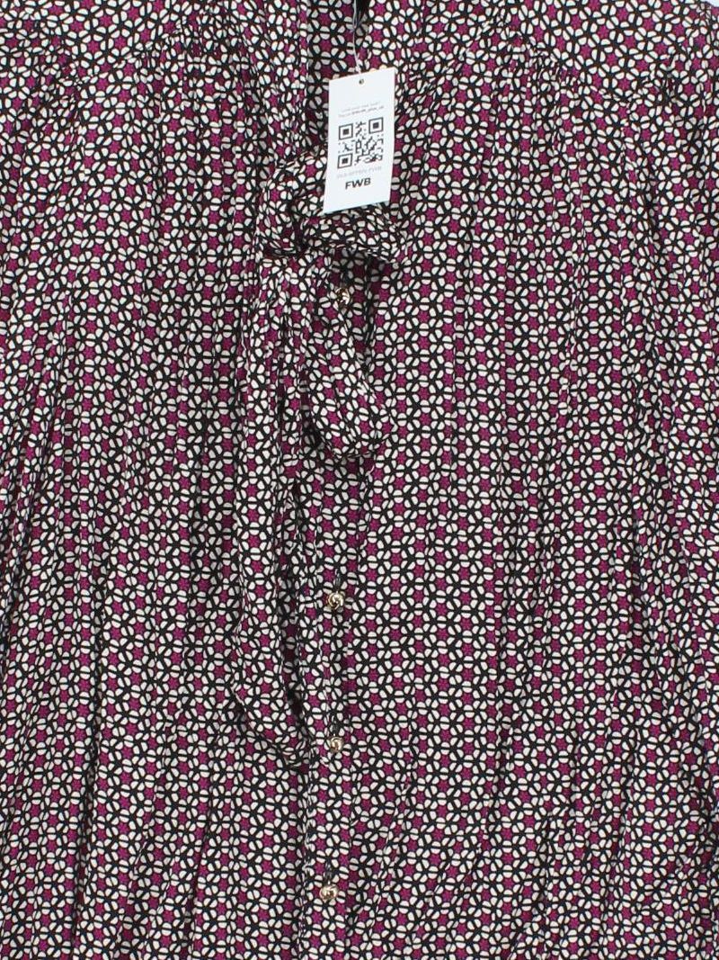 ME+EM Women's Blouse UK 12 Multi 100% Viscose Basic - Image 3