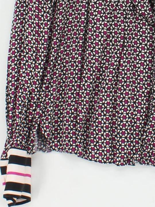 ME+EM Women's Blouse UK 12 Multi 100% Viscose Basic - Image 4