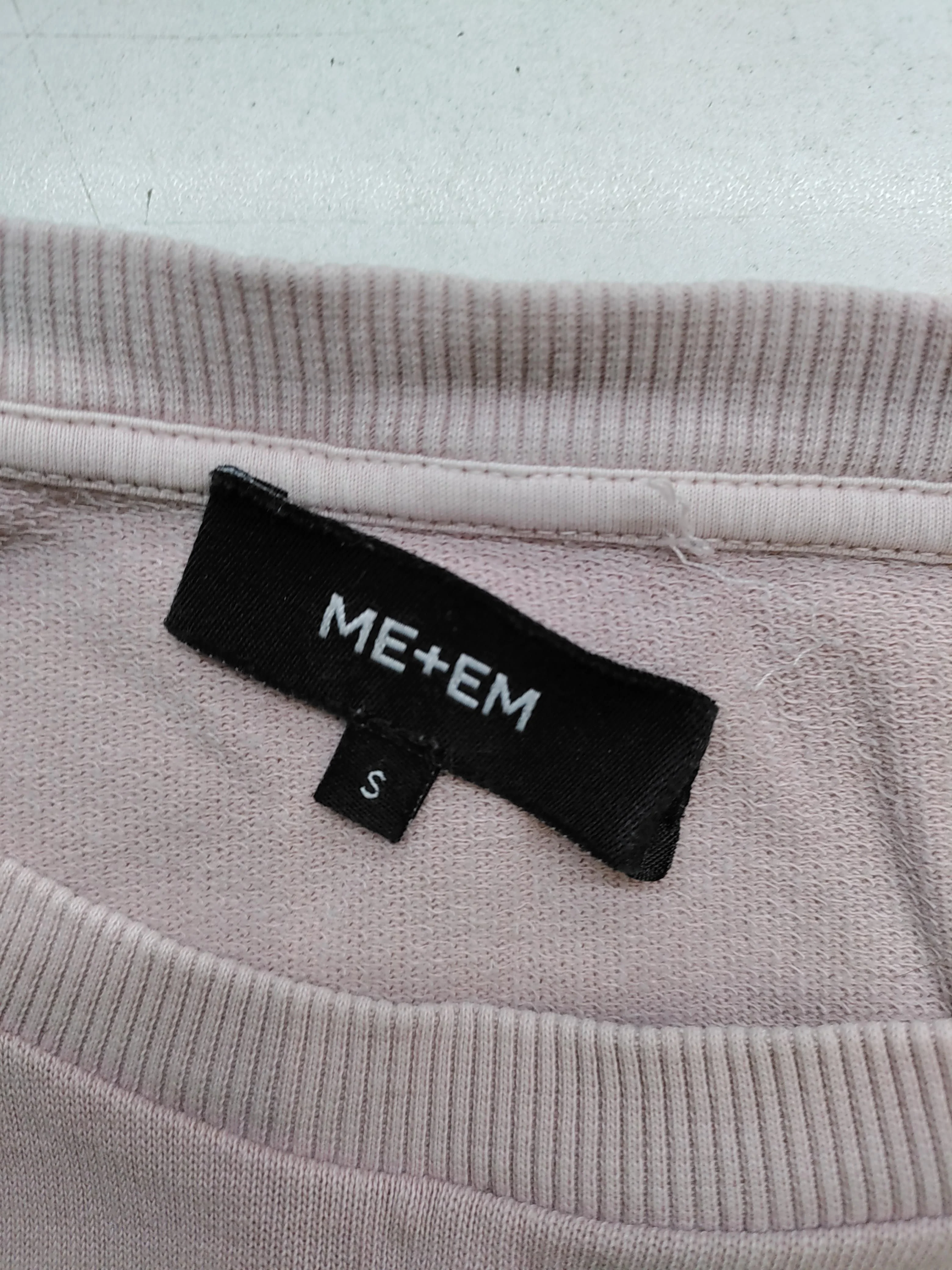 ME+EM Women's Hoodie S Pink Cotton with Elastane Pullover - Image 5