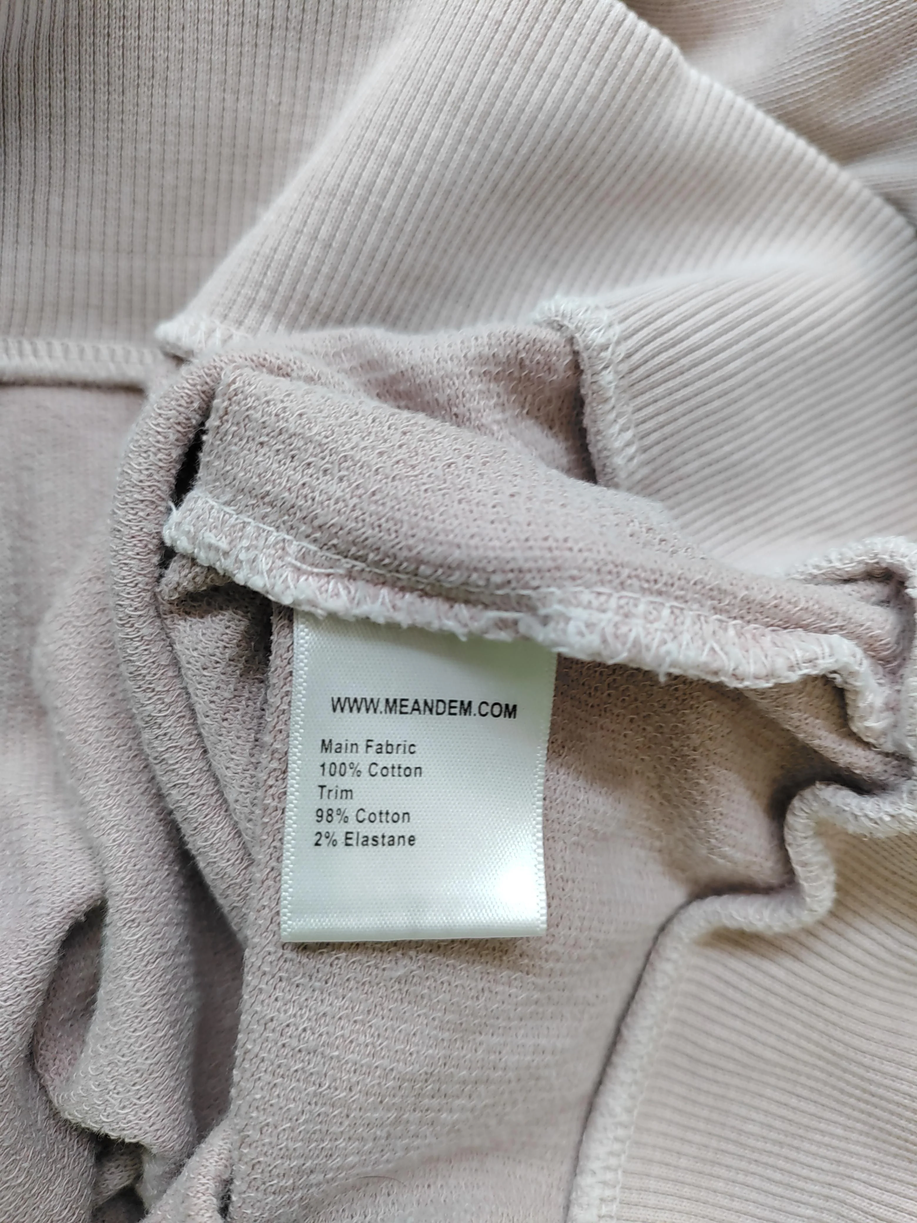 ME+EM Women's Hoodie S Pink Cotton with Elastane Pullover - Image 6