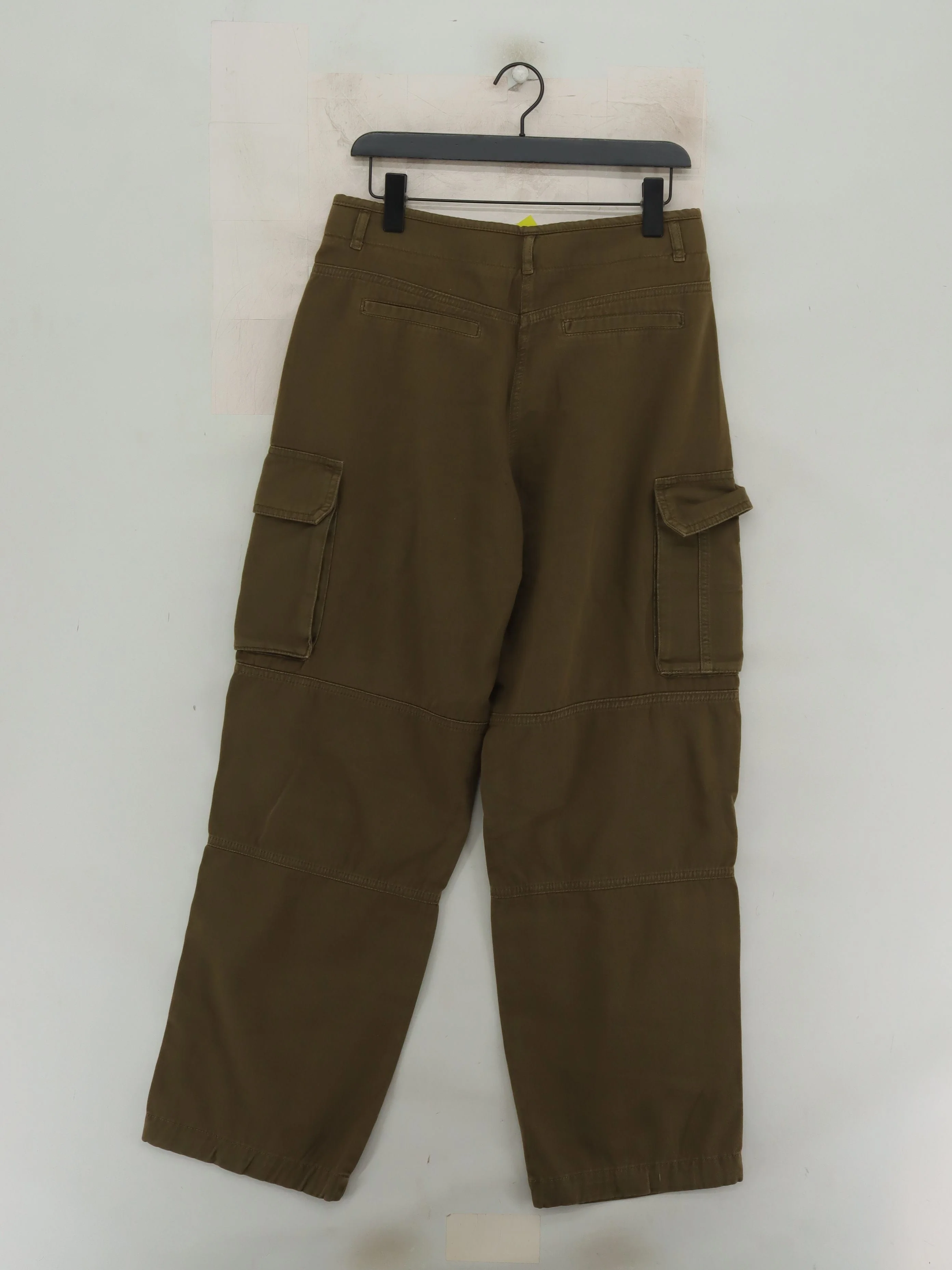 ME+EM Women's Jeans M Green 100% Cotton Straight - Image 2