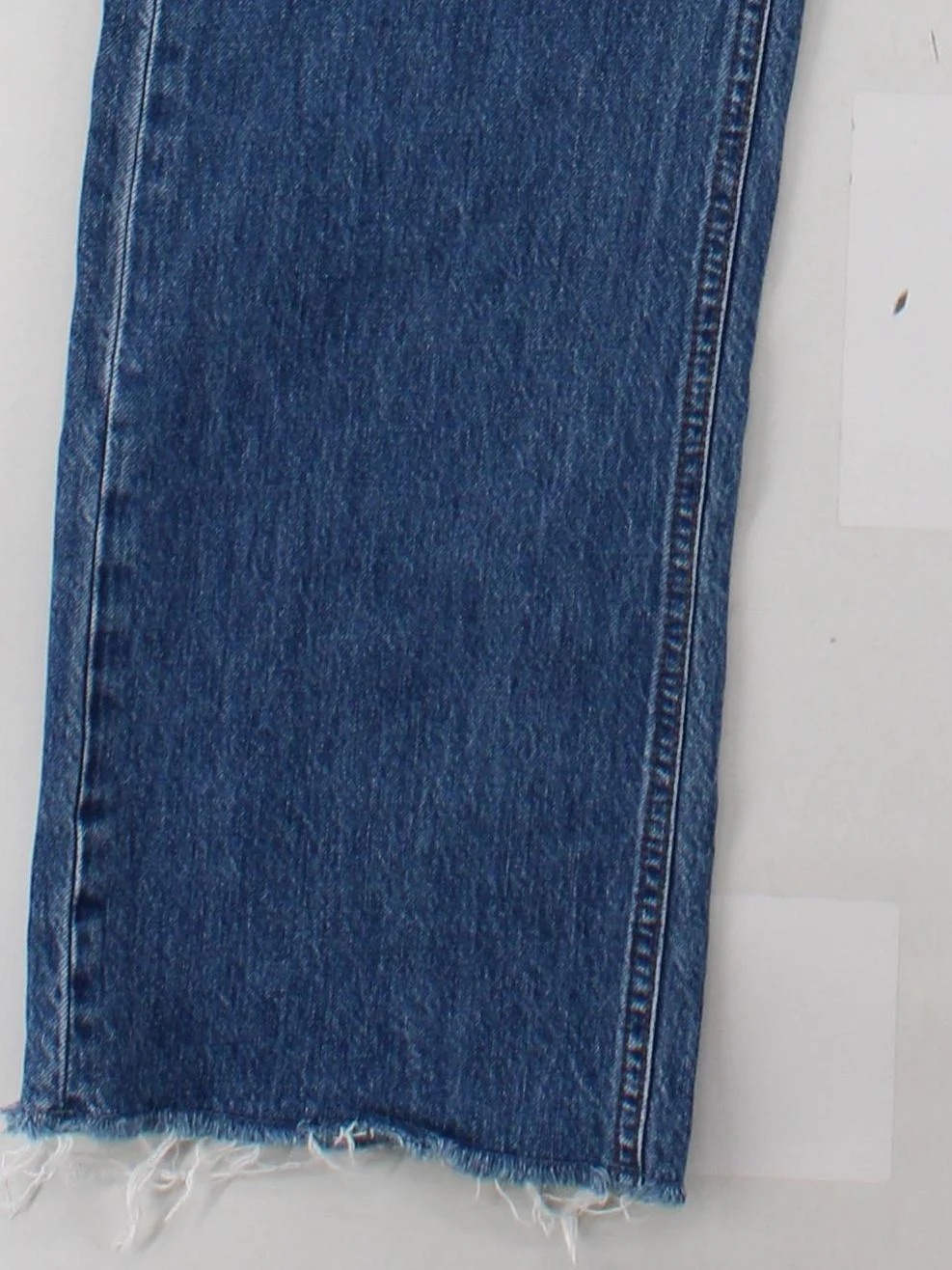 ME+EM Women's Jeans W 27 in Blue Cotton with Polyester, Cotton Straight - Image 4