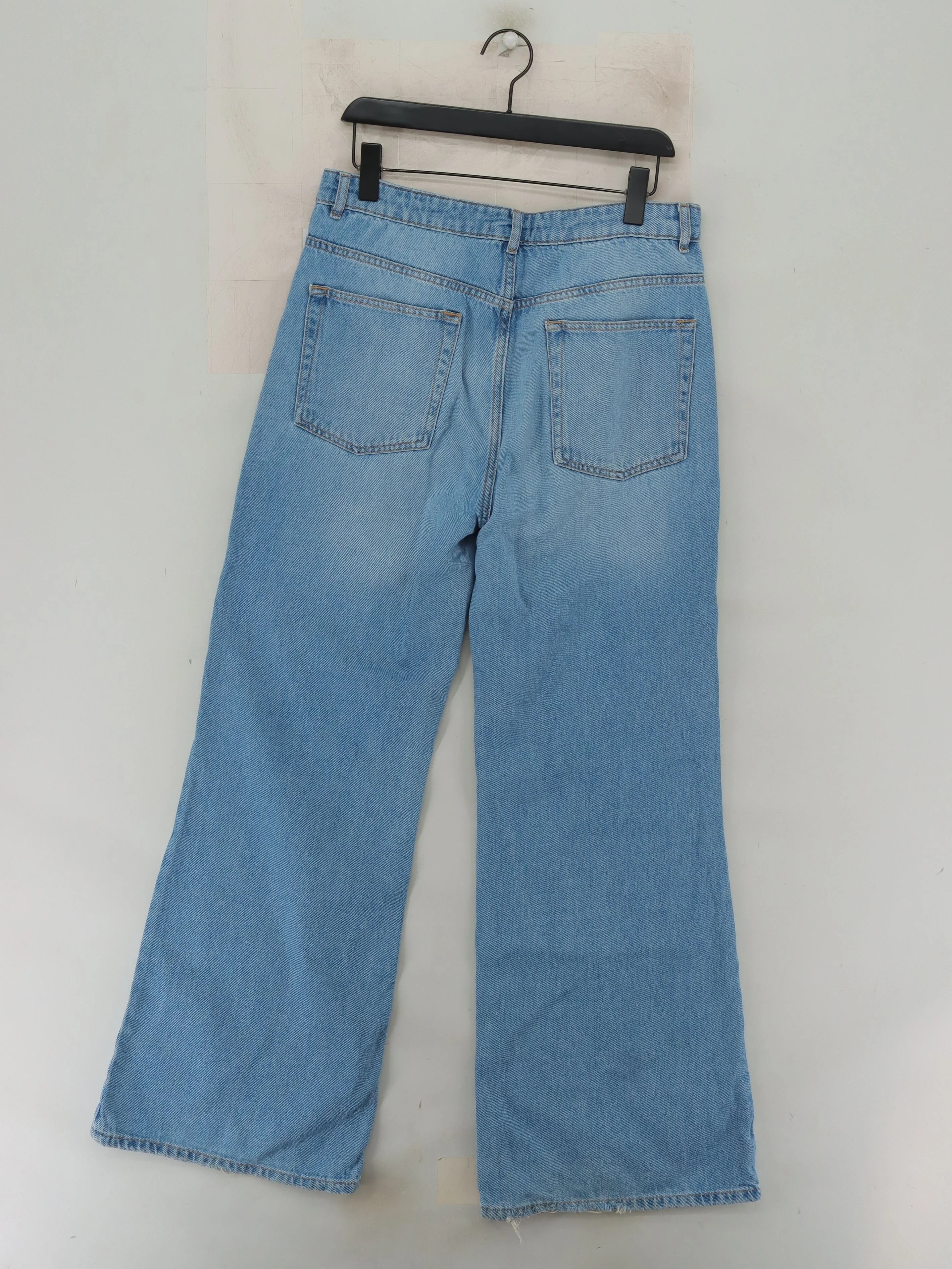 ME+EM Women's Jeans W 30 in Blue 100% Cotton Wide-Leg - Image 2